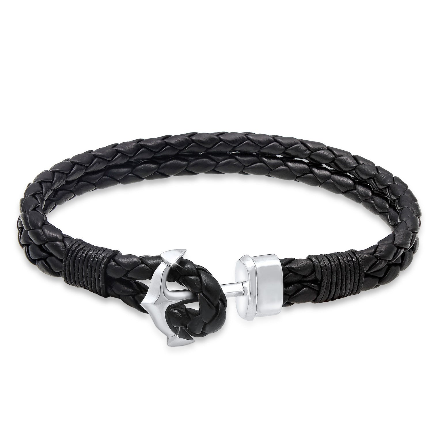 Bracelet Anchor | leather Kuzzoi –