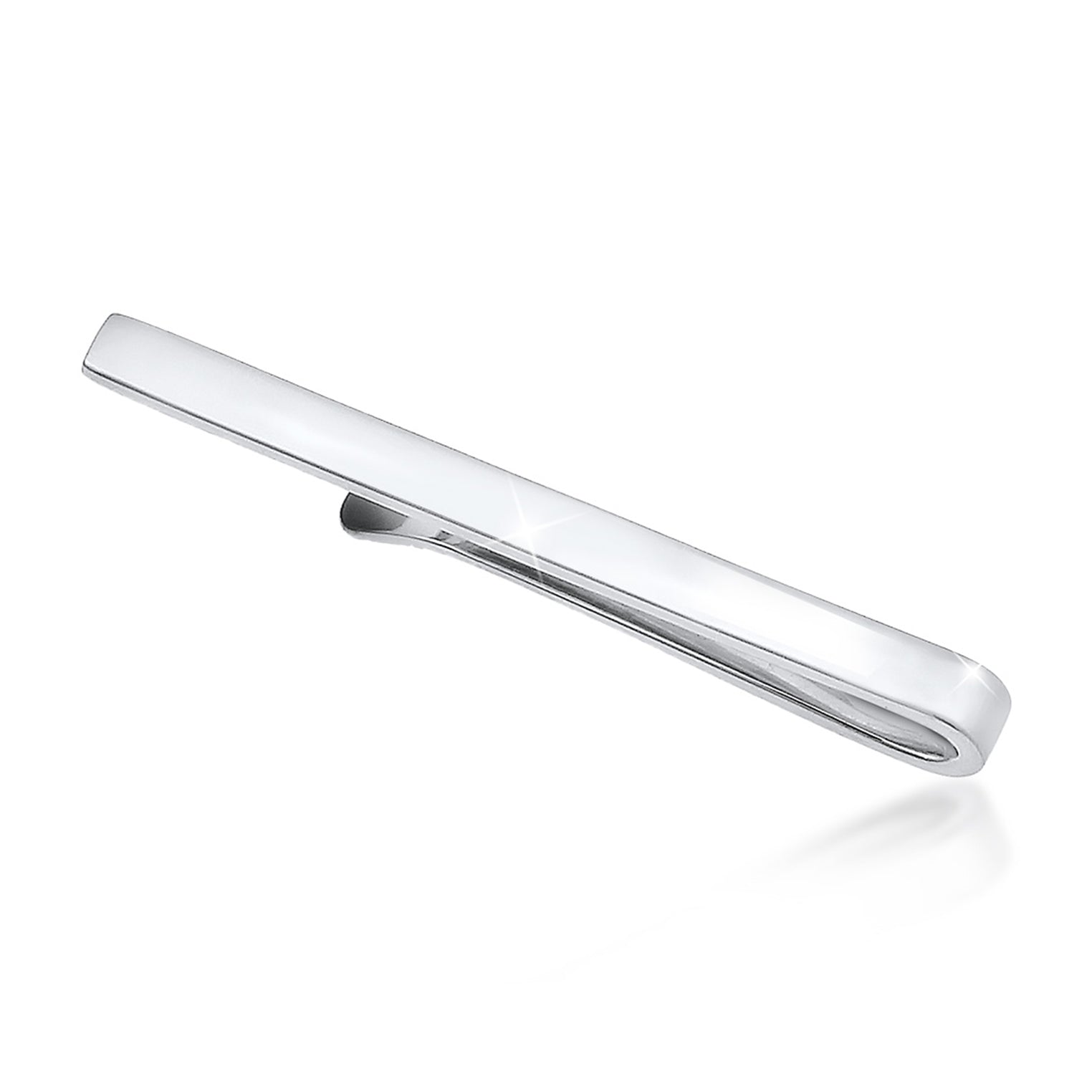 Silber - KUZZOI | Krawattennadel Schlicht | 925er Sterling Silber