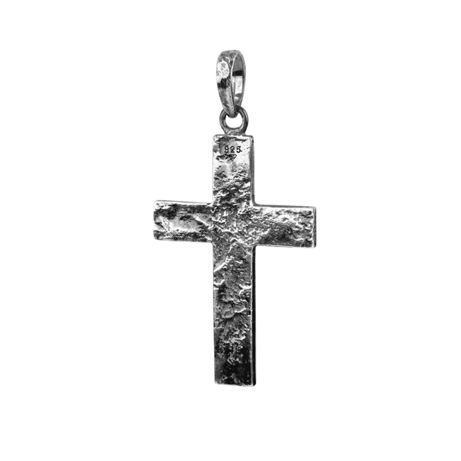 Kuzzoi – Gehämmert Anhänger Kreuz