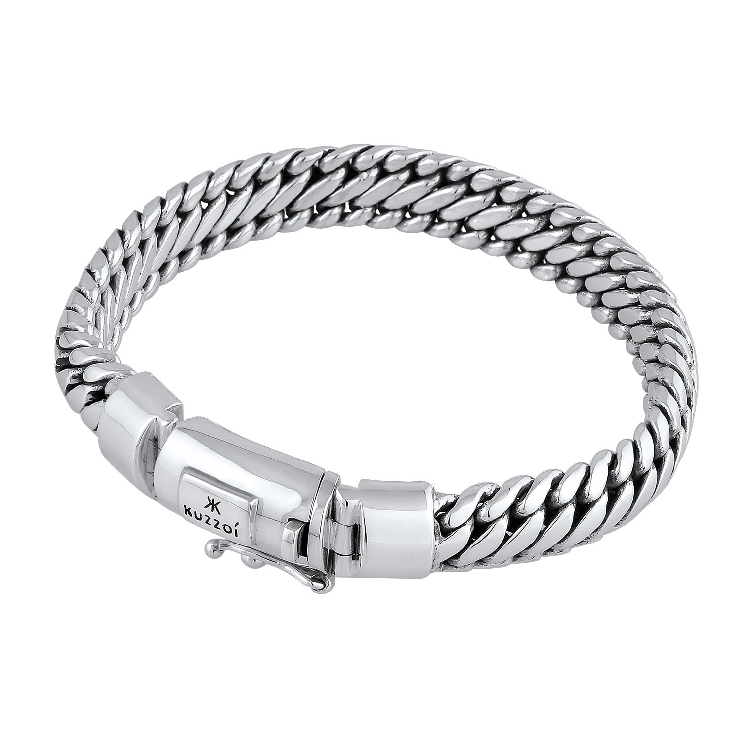 Silber - KUZZOI | Armband Basic | 925er Sterling Silber