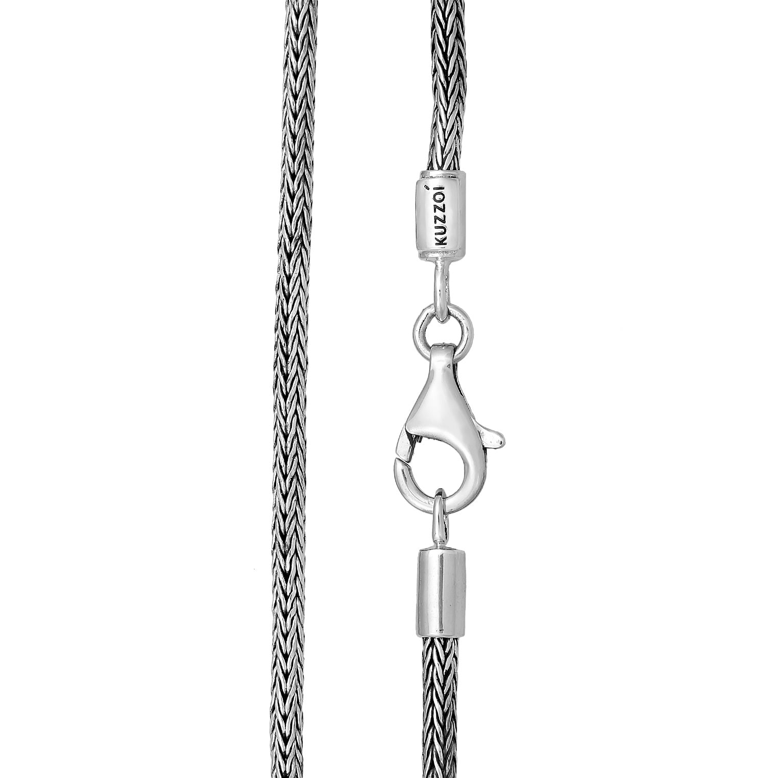 Silber - KUZZOI | Schlangen-Halskette Hammer | 925er Sterling Silber