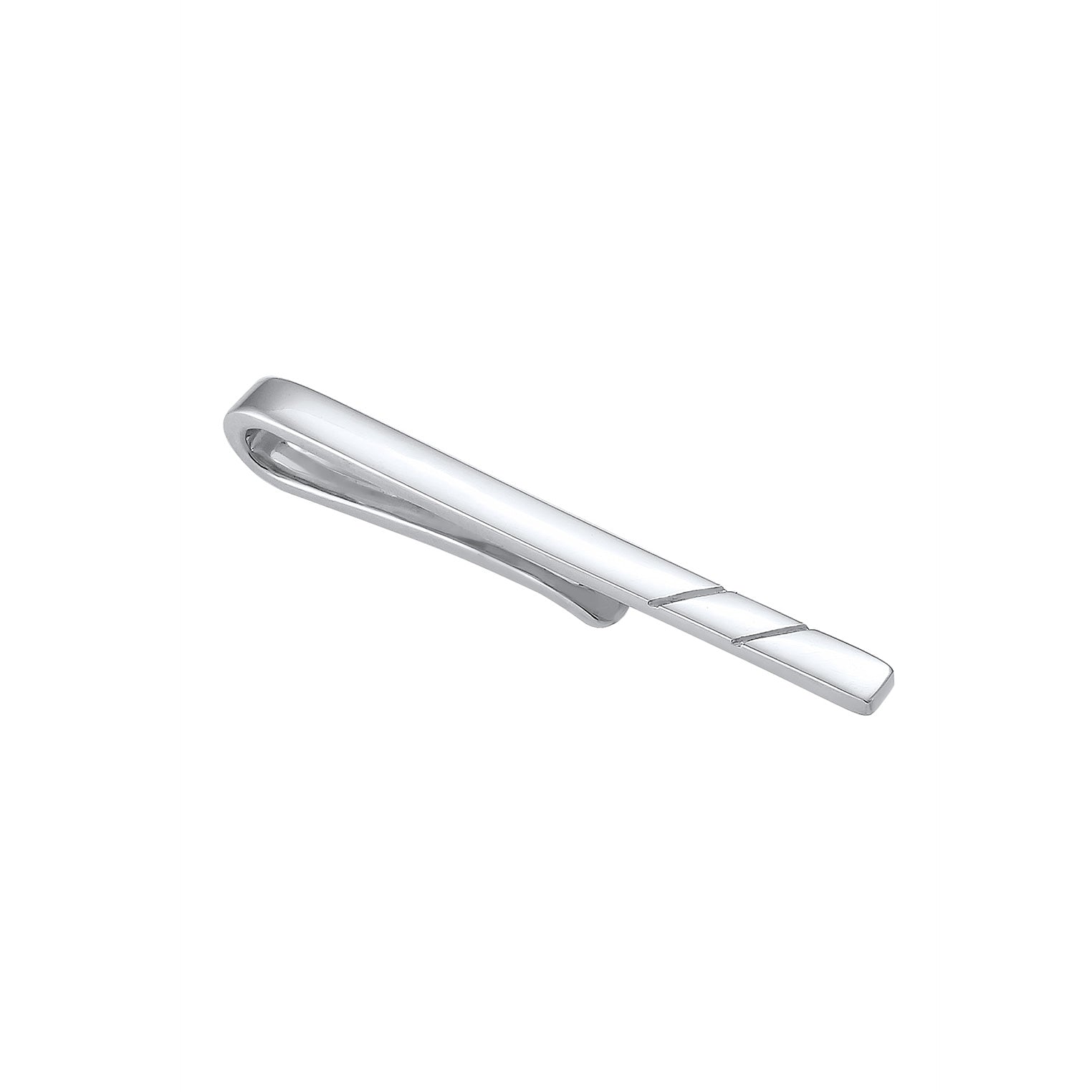 Silber - KUZZOI | Krawattennadel Basic | 925er Sterling Silber