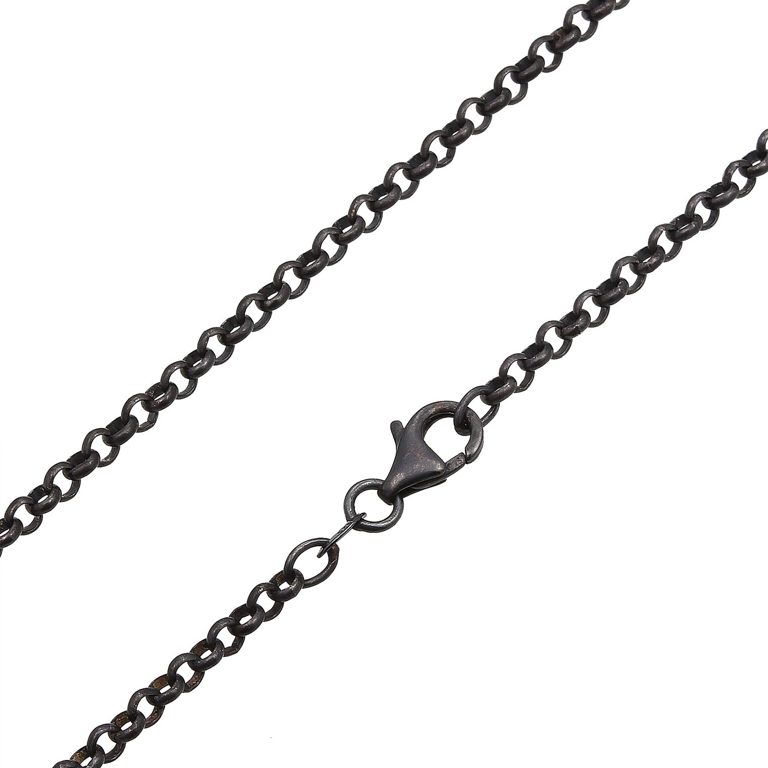 Schwarz - KUZZOI | Halskette Flügel | Zirkonia (Schwarz) | 925er Sterling Silber