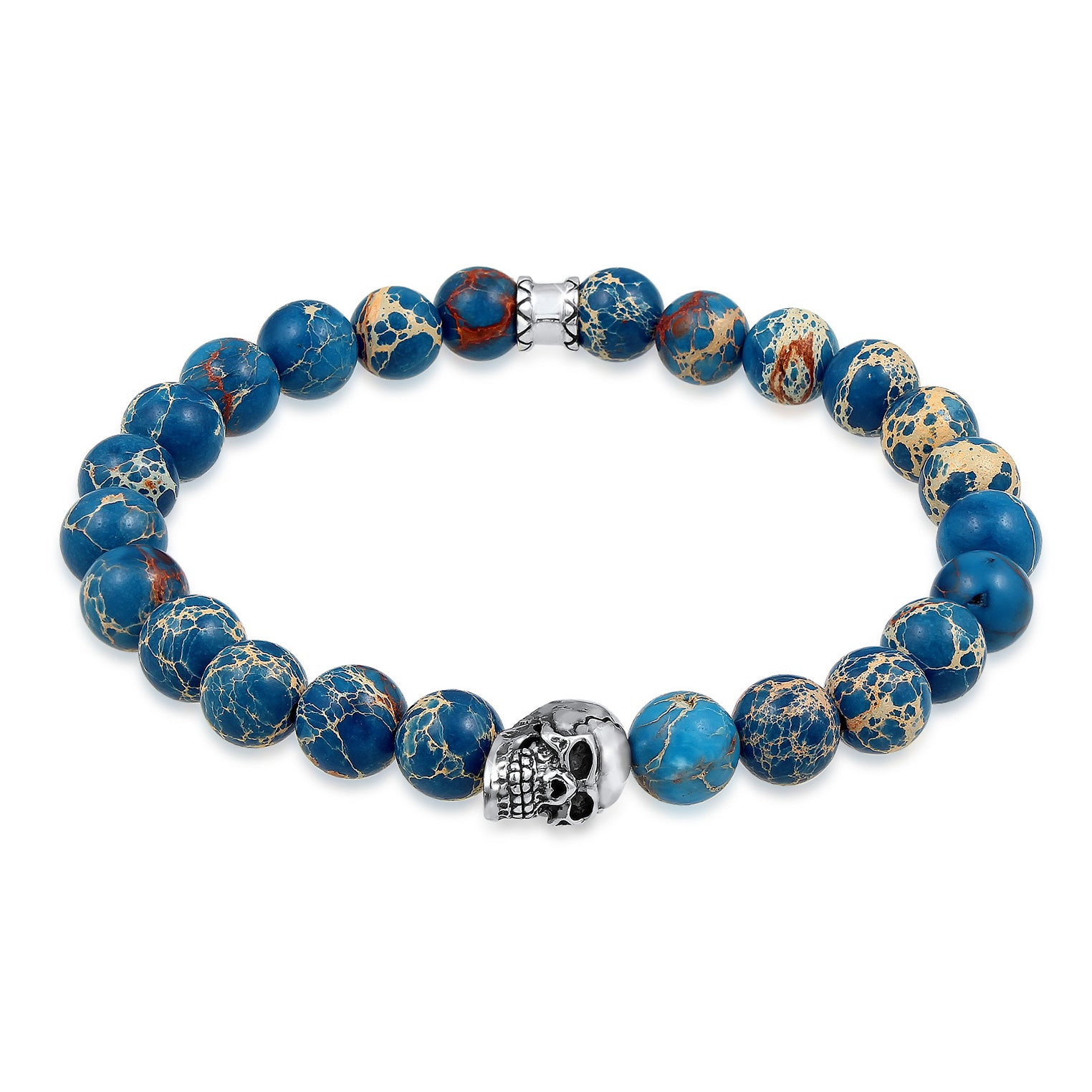 Blau - KUZZOI | Armband | Achat (Blau) | 925er Sterling Silber
