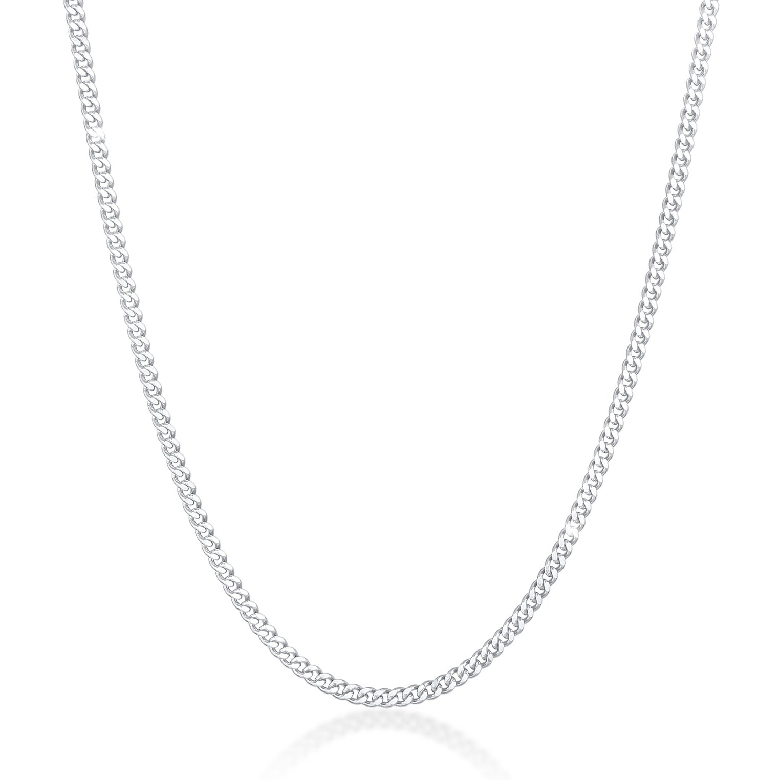 Silber - KUZZOI | Halskette Basic Trend | 925er Sterling Silber