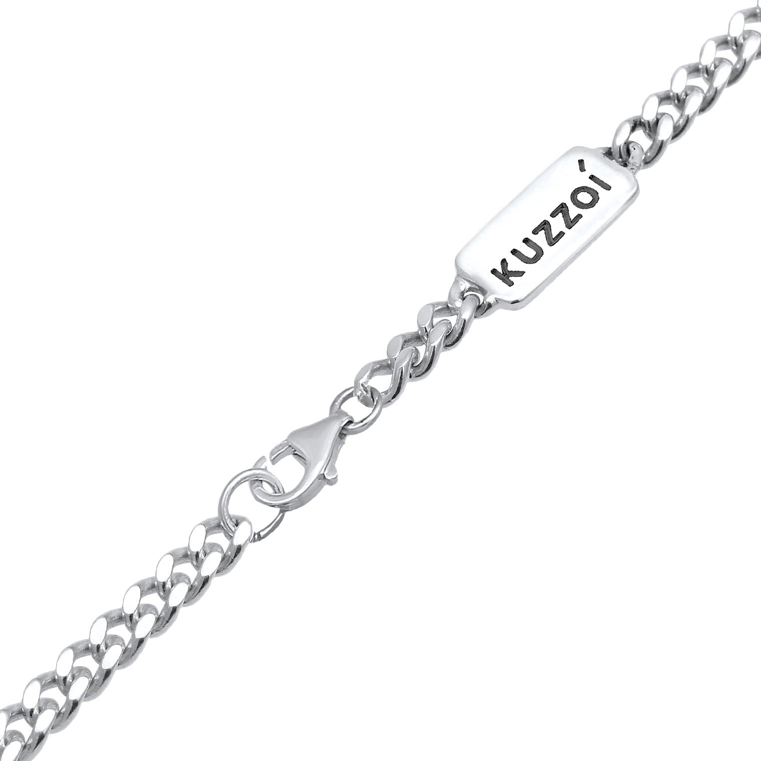 Silber - KUZZOI | Halskette Anhänger Schlange | 925er Sterling Silber