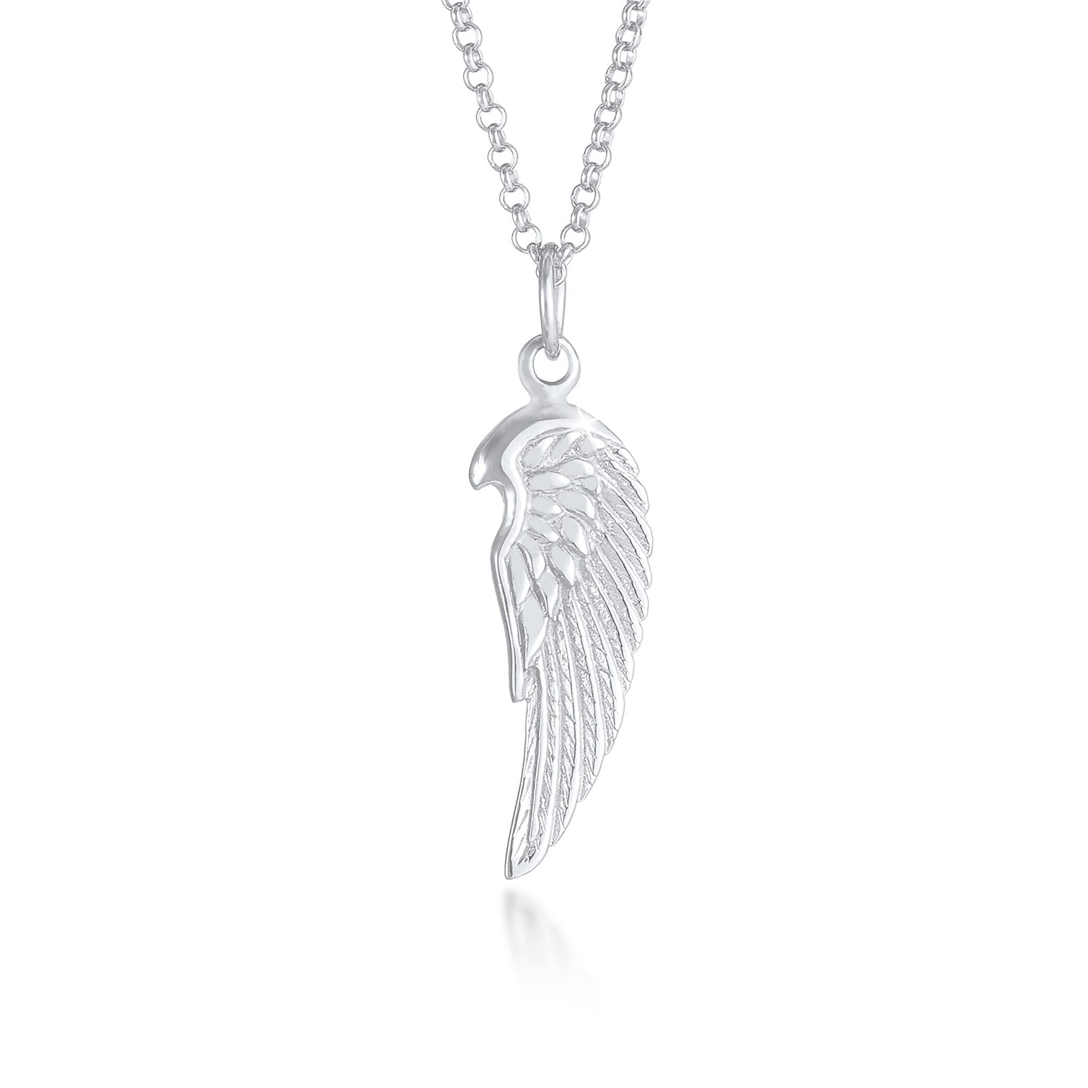 Silber - KUZZOI | Halskette Flügel | 925er Sterling Silber