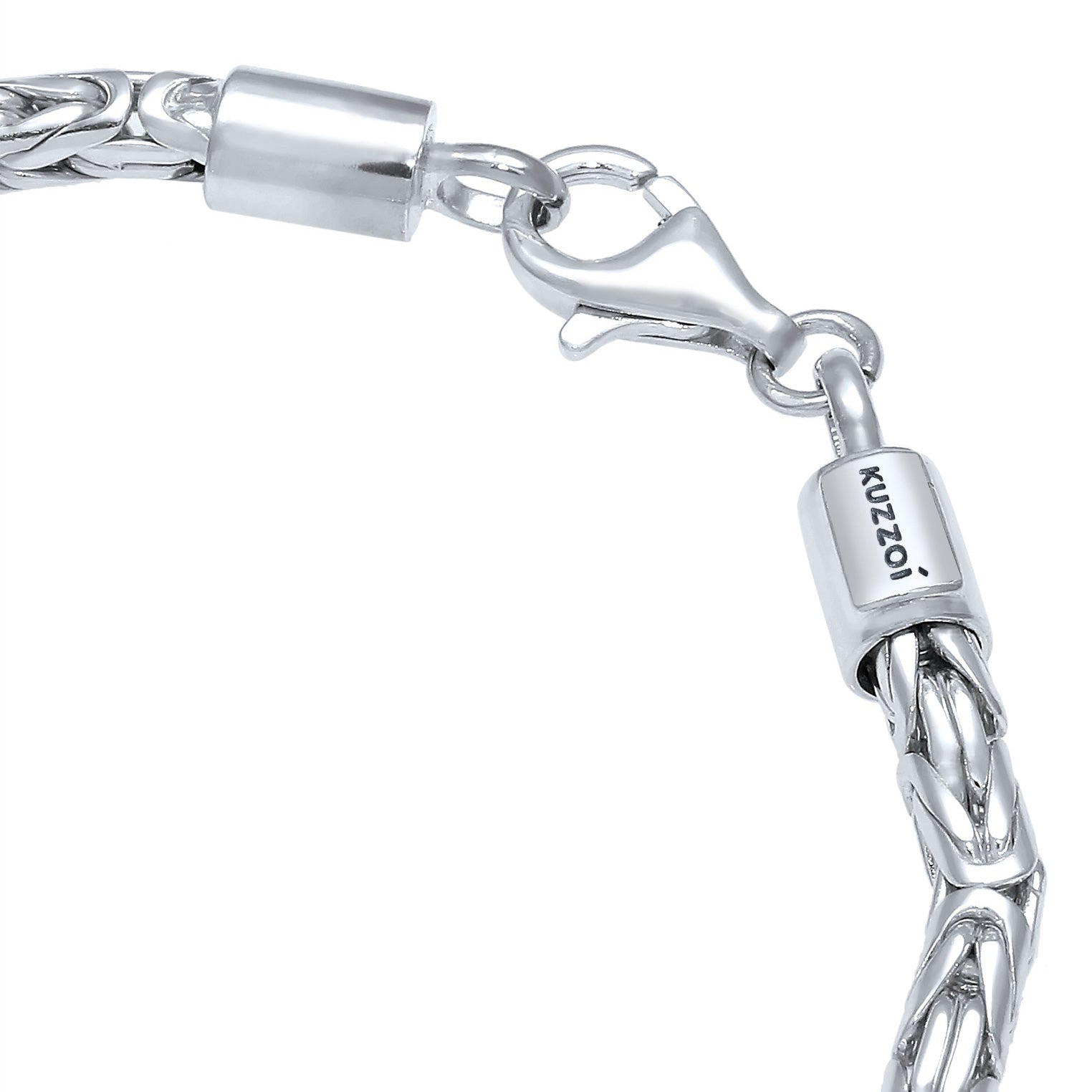 Silber - KUZZOI | Königs-Armband | 925er Sterling Silber