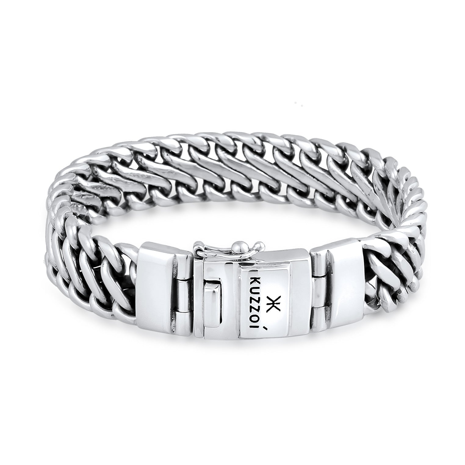 Silber - KUZZOI | Königs-Armband Trend | 925er Sterling Silber