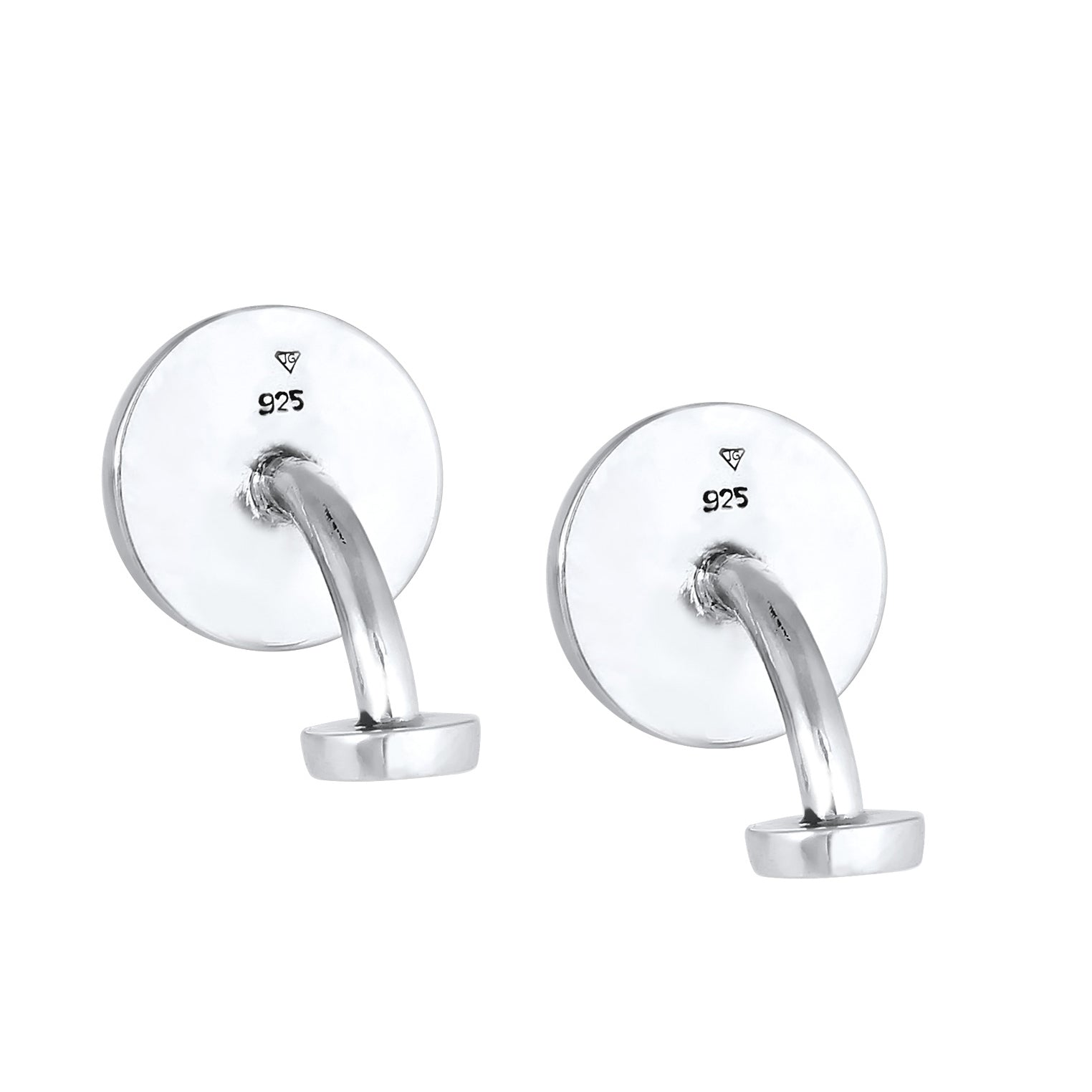 Silber - KUZZOI | Manschettenknopf Kompass | 925er Sterling Silber