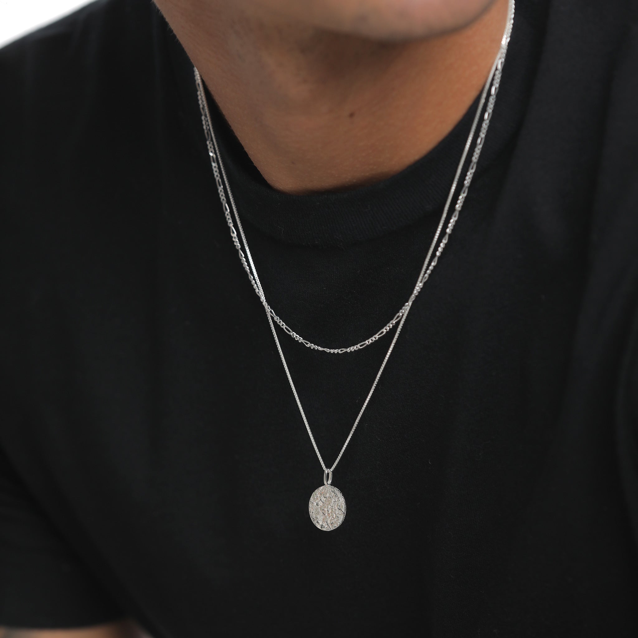 Silber - KUZZOI | Venezianer-Halskette Geo | 925er Sterling Silber