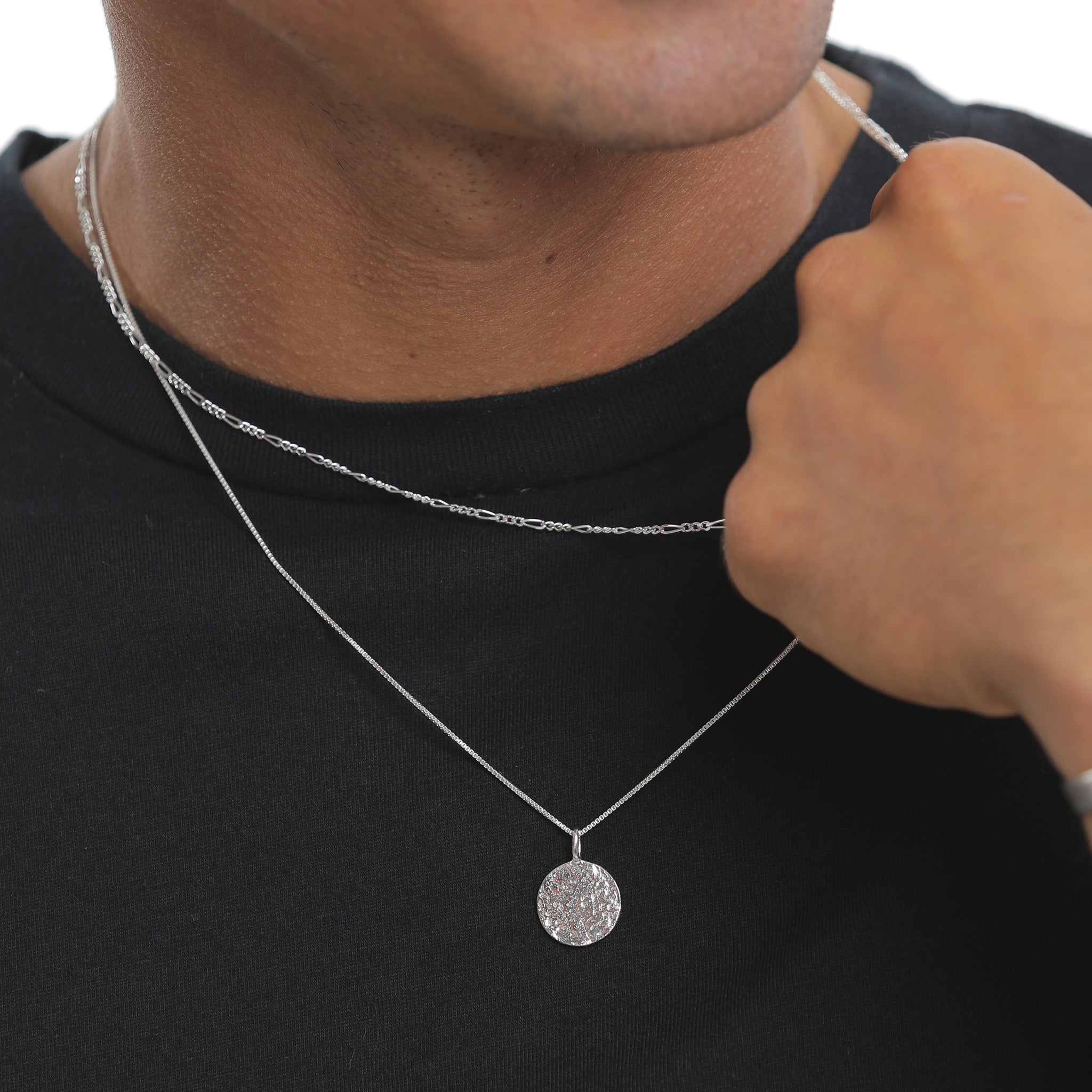 Silber - KUZZOI | Venezianer-Halskette Geo | 925er Sterling Silber