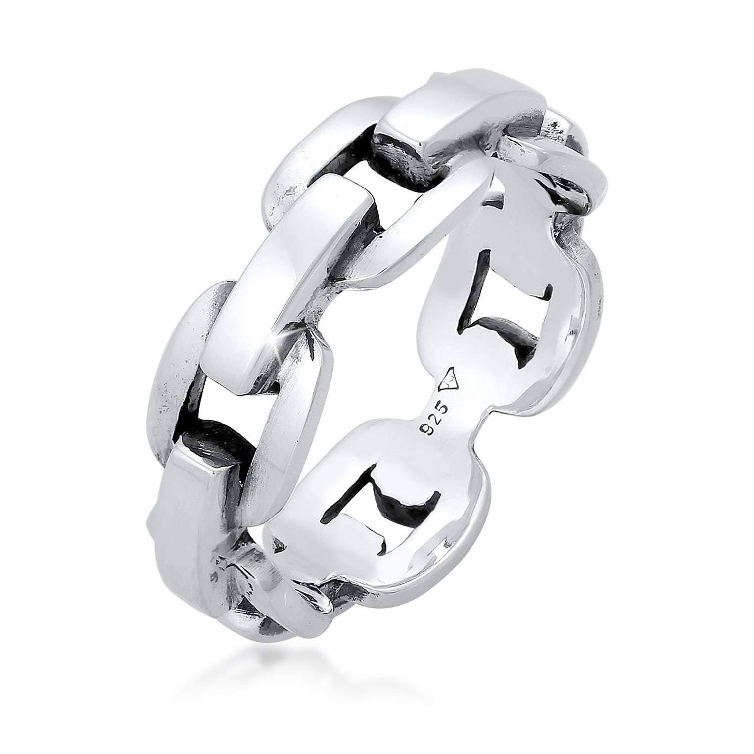 Silber - KUZZOI | Ring Chain | 925er Sterling Silber