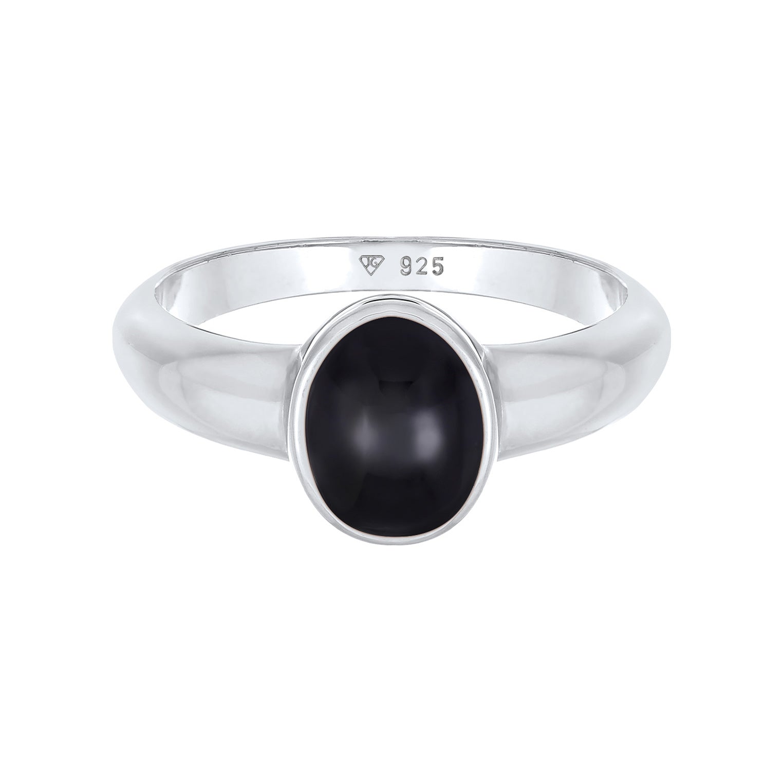 Siegelring Oval | Onyx (Schwarz)