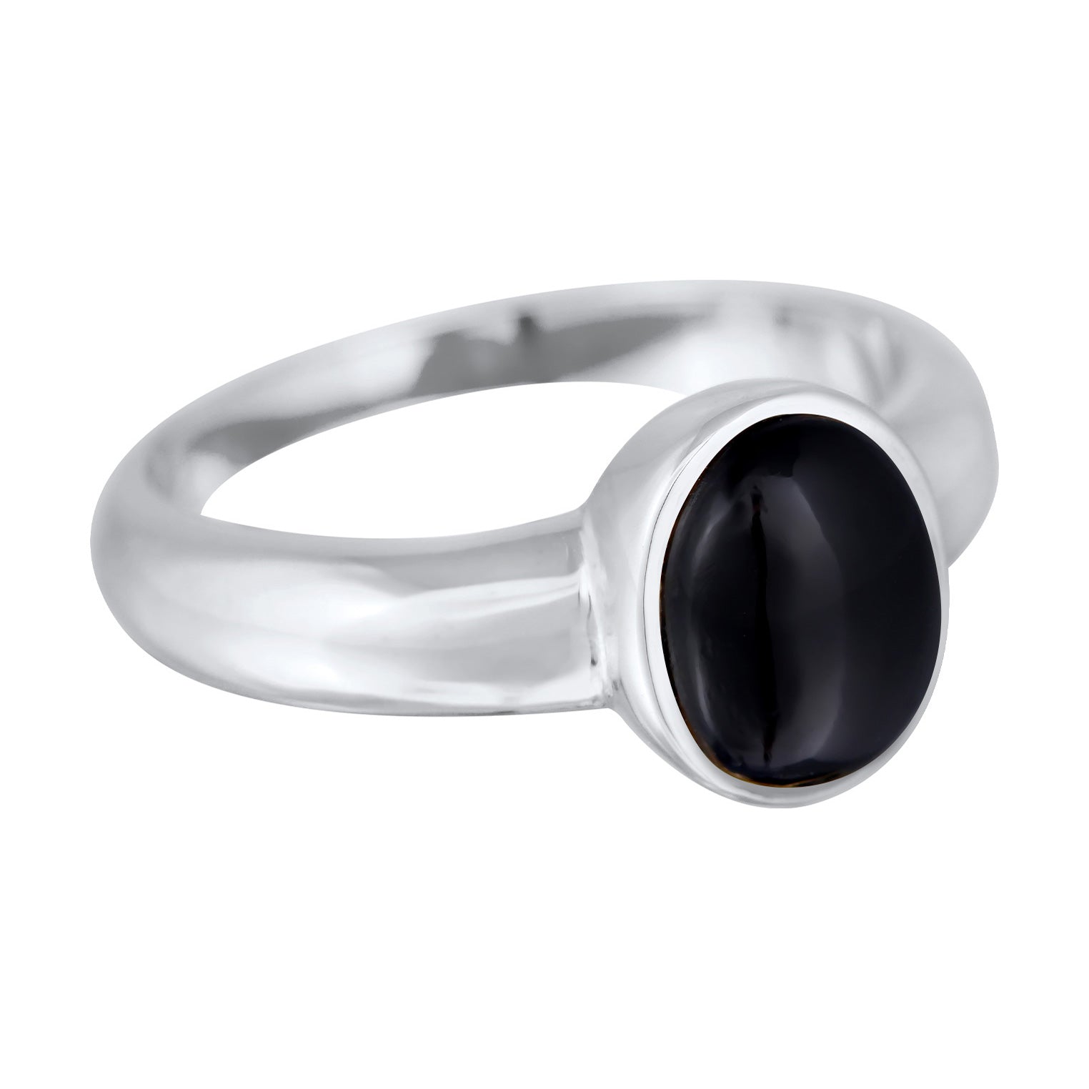 Signet Ring Oval | Kuzzoi – (Black) Onyx