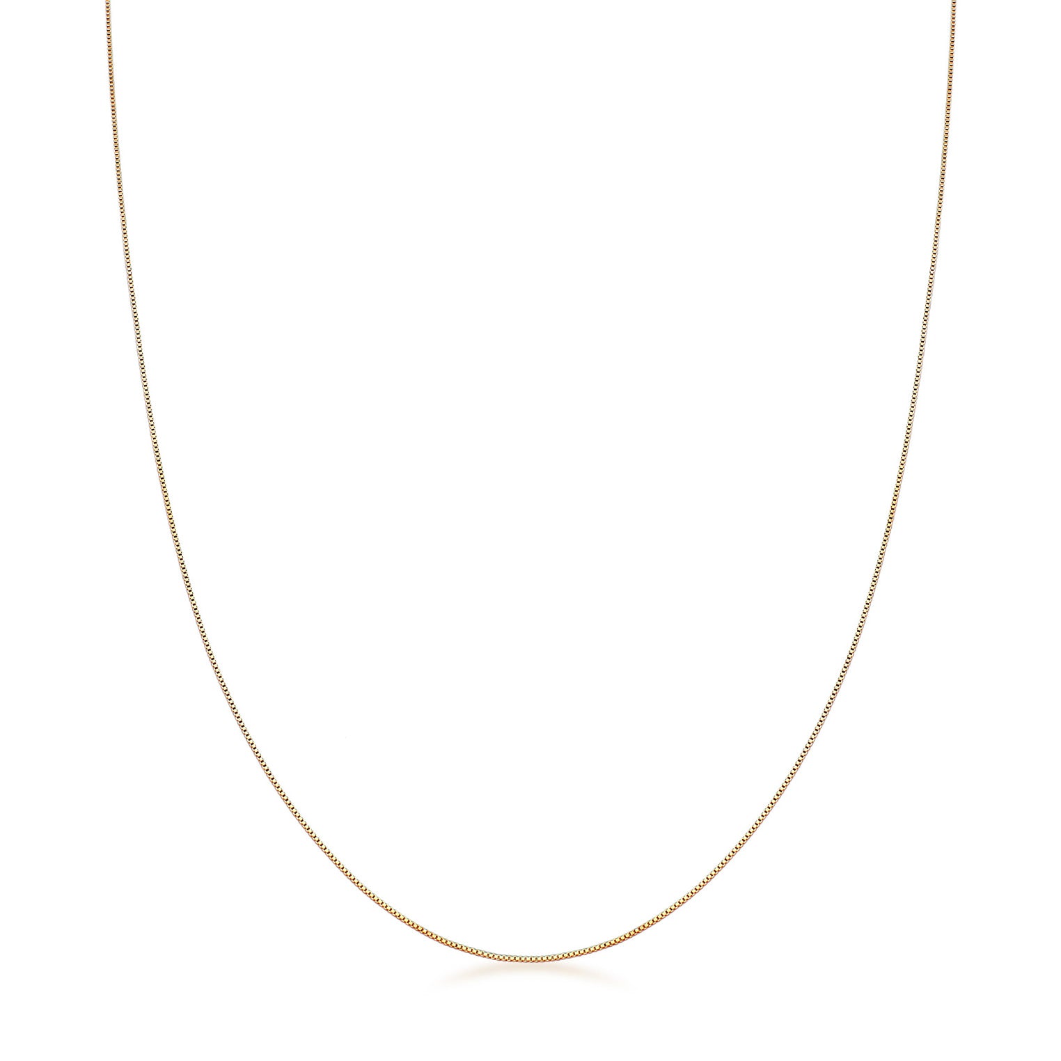 Gold - KUZZOI | Venezianer-Halskette Basic | 925er Sterling Silber vergoldet