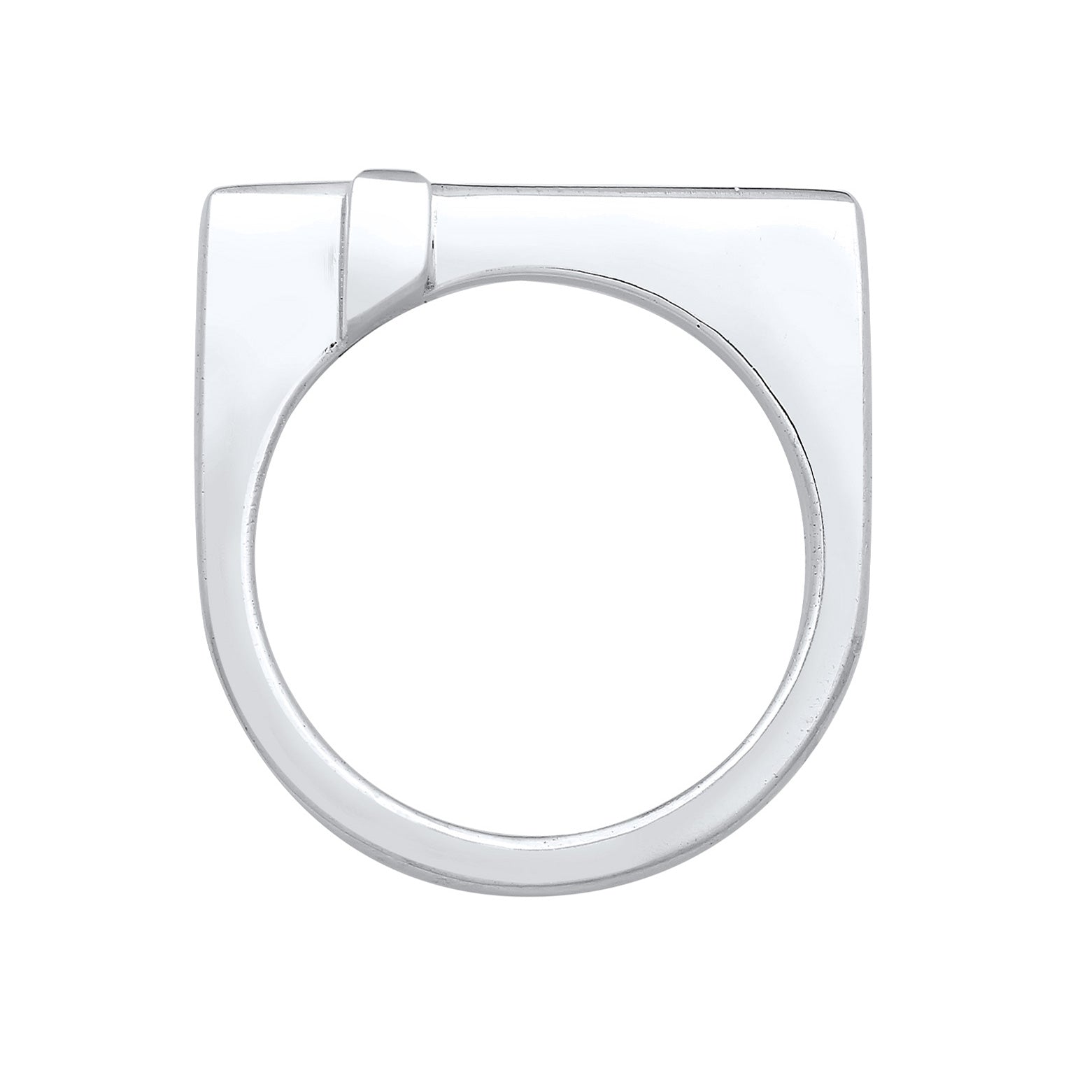 Silber - KUZZOI | Ring Kreuz Basic | 925er Sterling Silber