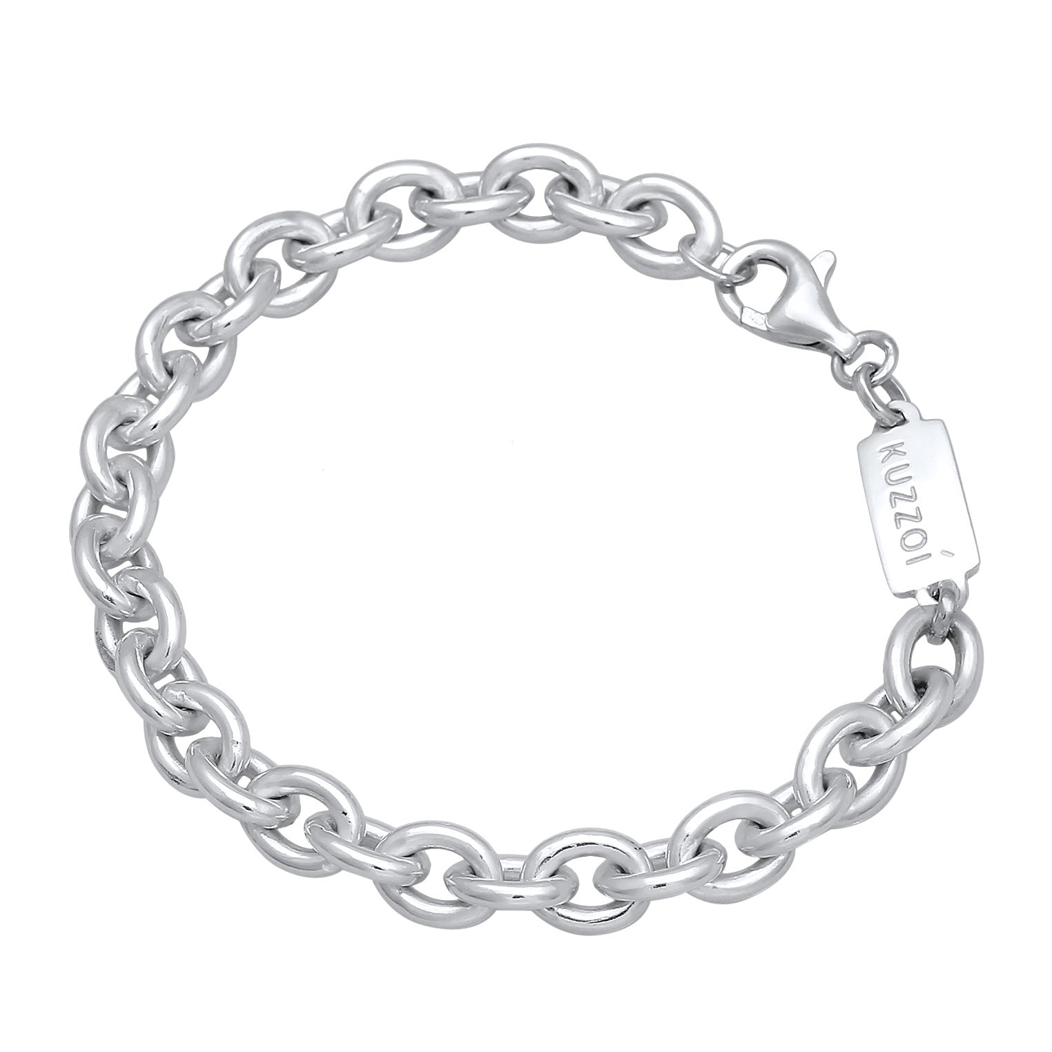 Silber - KUZZOI | Anker-Armband | 925er Sterling Silber