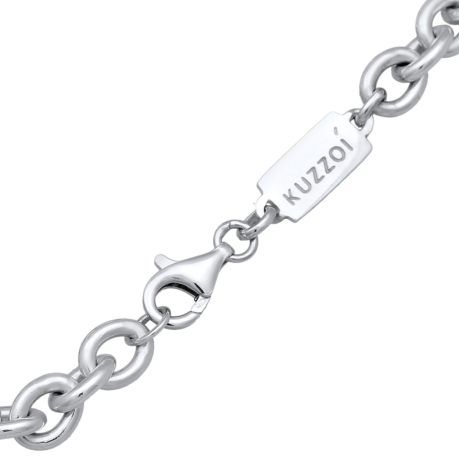 Silber - KUZZOI | Anker-Armband | 925er Sterling Silber