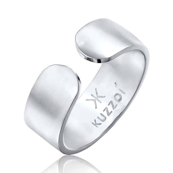 Silberring Silber 925 Ring Verstellbar Offen Vintage R0609
