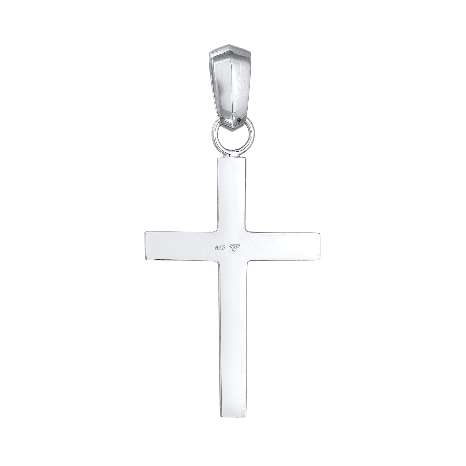 Silber - KUZZOI | Anhänger Kreuz | 925er Sterling Silber