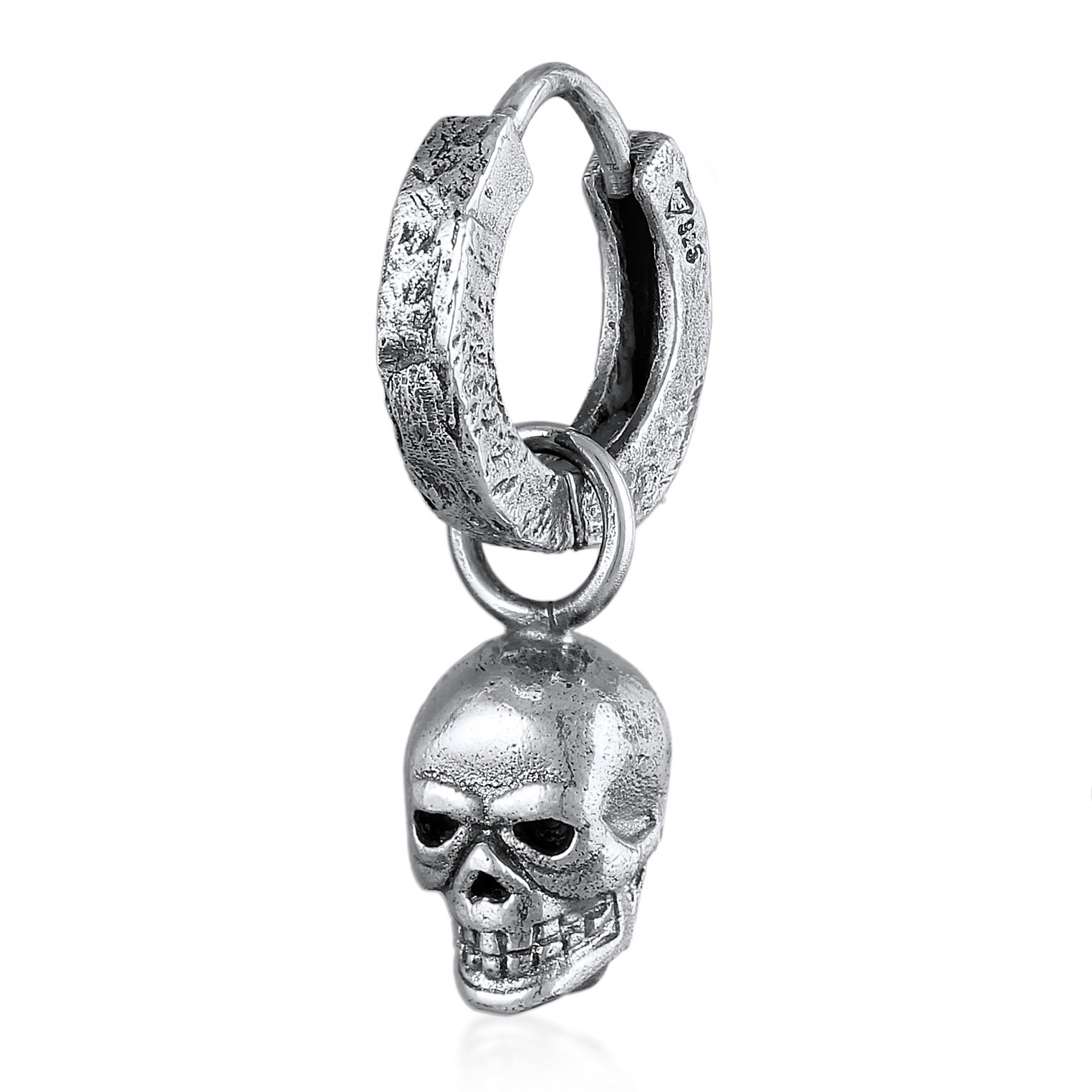 Silber - KUZZOI | Creole Totenkopf | 925er Sterling Silber