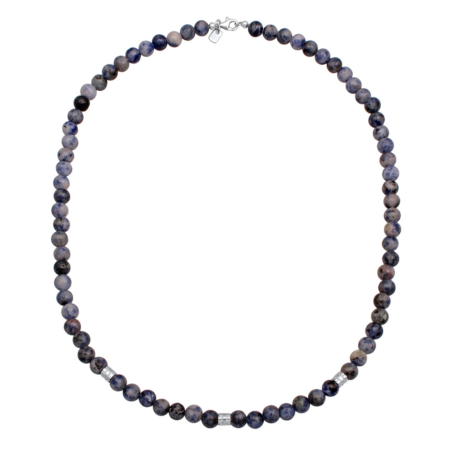 Blau - KUZZOI | Halskette Beads Vintage | Achat Perlen | 925er Sterling Silber