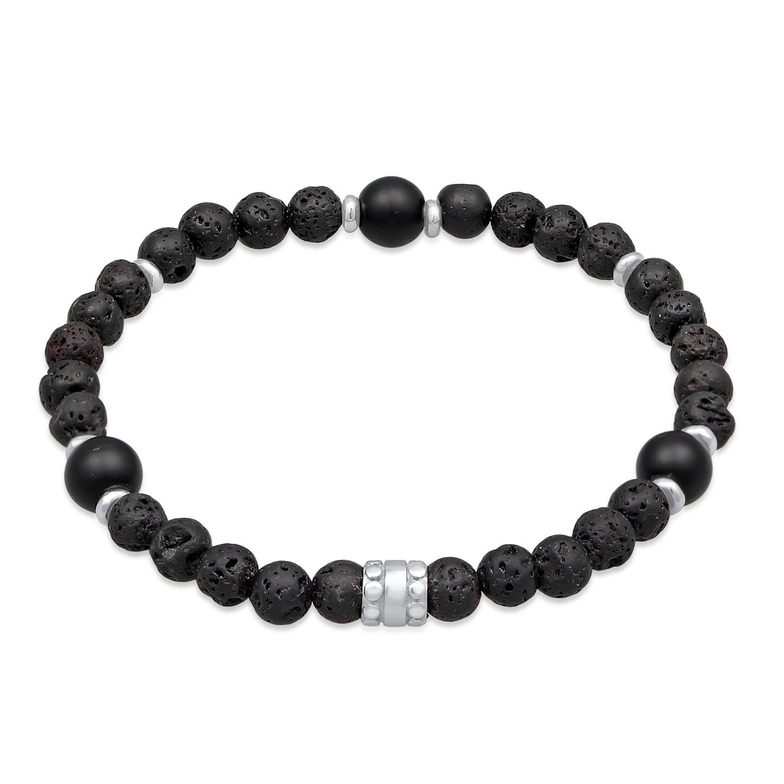 Kuzzoi Armband Beads | Lava (Schwarz)