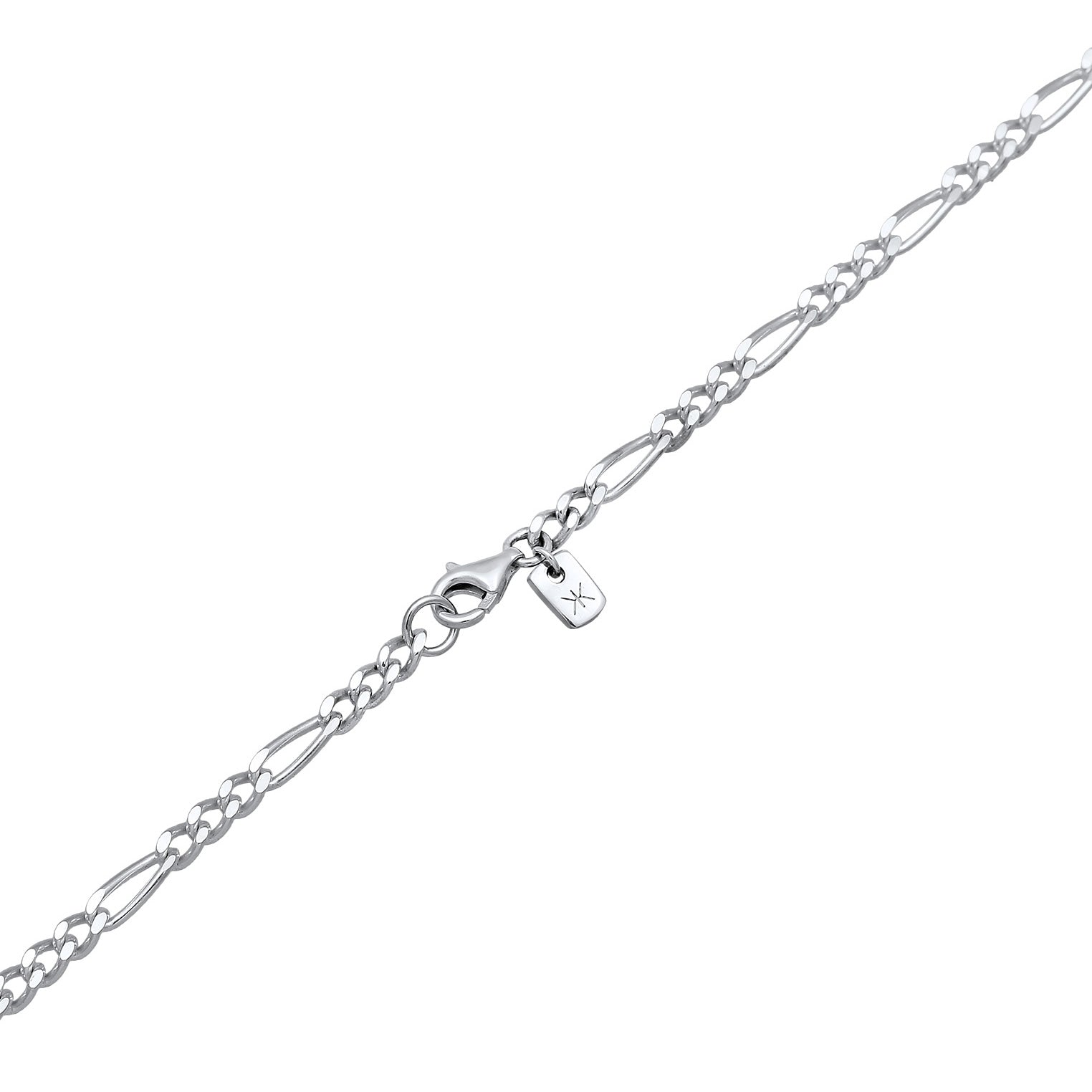 Silber - KUZZOI | Halskette Bär | Emaille (Schwarz) | 925er Sterling Silber