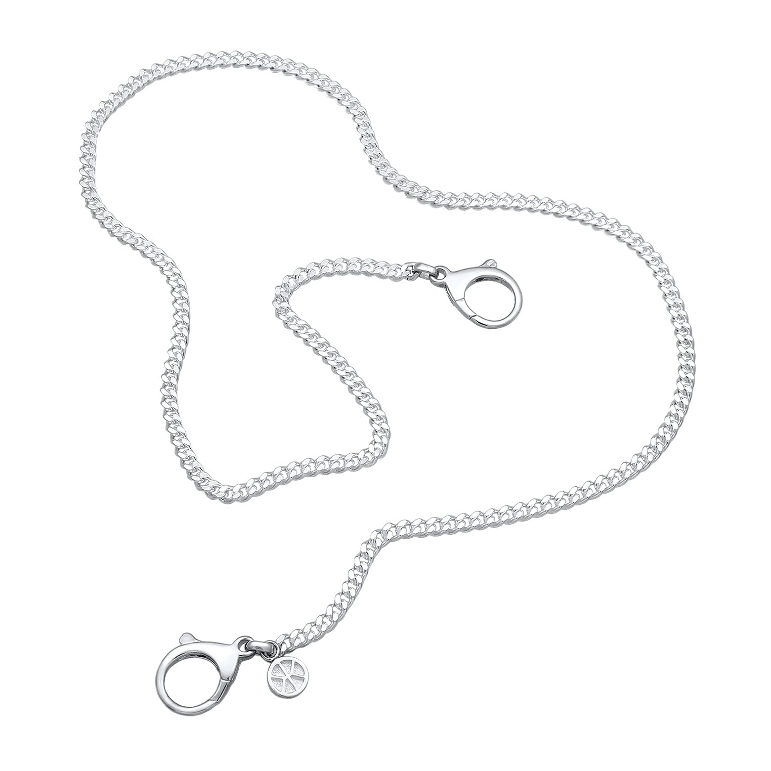 Silber - KUZZOI | Schmuckaccessoire Hosenkette | 925 Sterling Silber