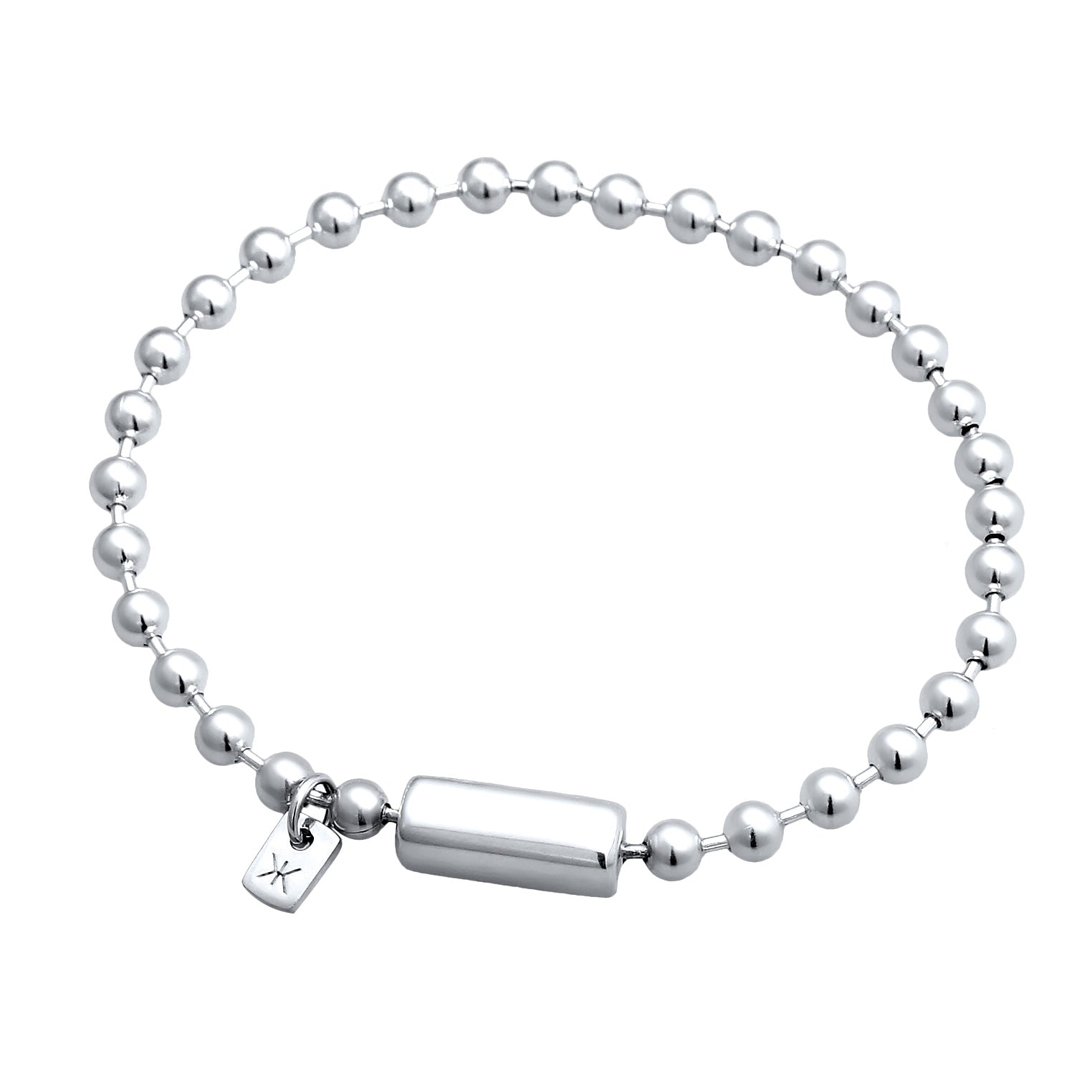 Silber - KUZZOI | Kugel-Armband | 925 Sterling Silber