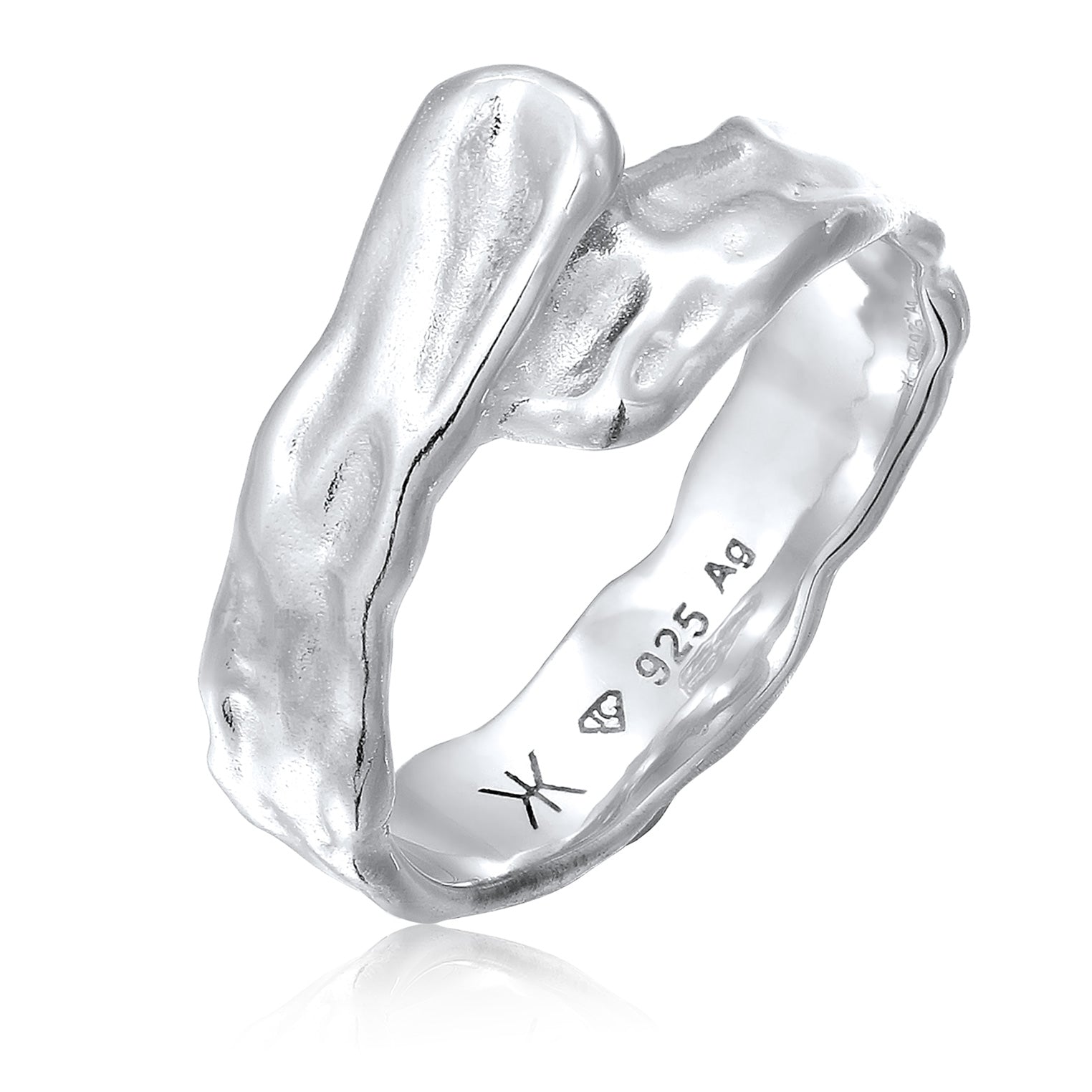 Silber - KUZZOI | Bandring Organic | 925 Sterling Silber