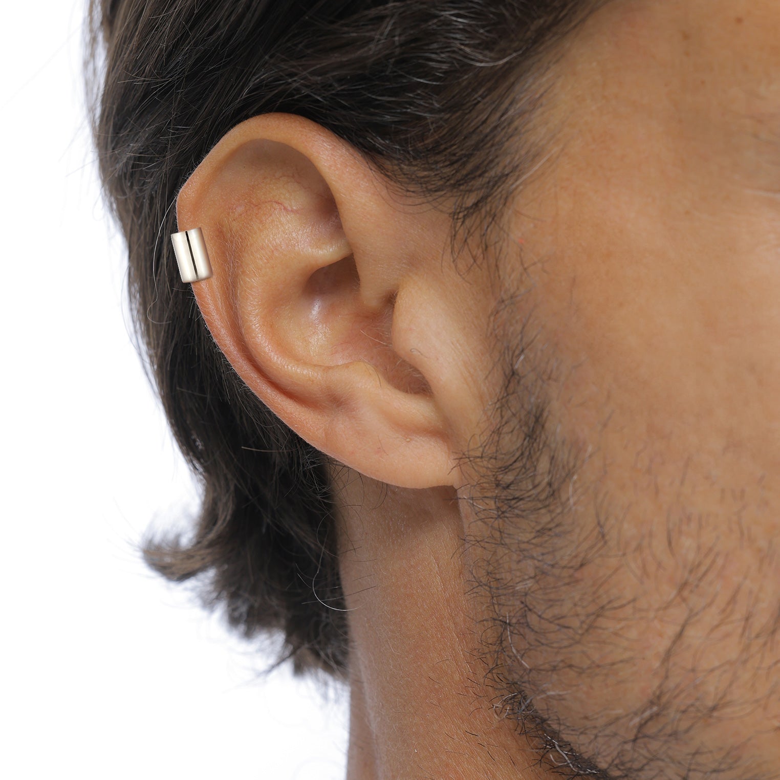 Silber - KUZZOI | Earcuff Breit | 925 Sterling Silber