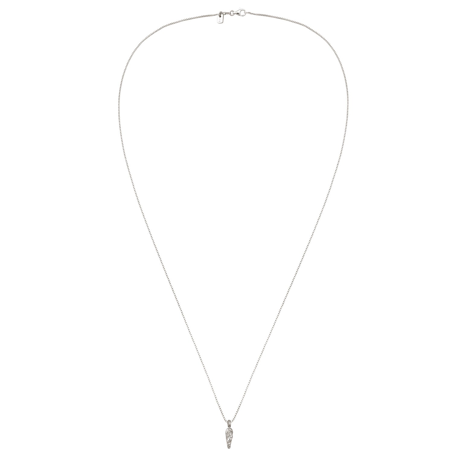 Silber - KUZZOI | Halskette Organic Tropfen | 925 Sterling Silber