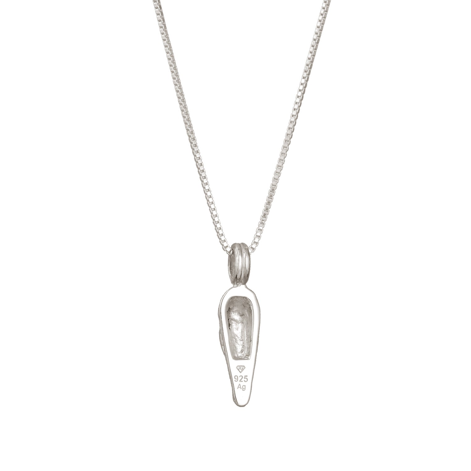 Silber - KUZZOI | Halskette Drop Organic | 925 Sterling Silber