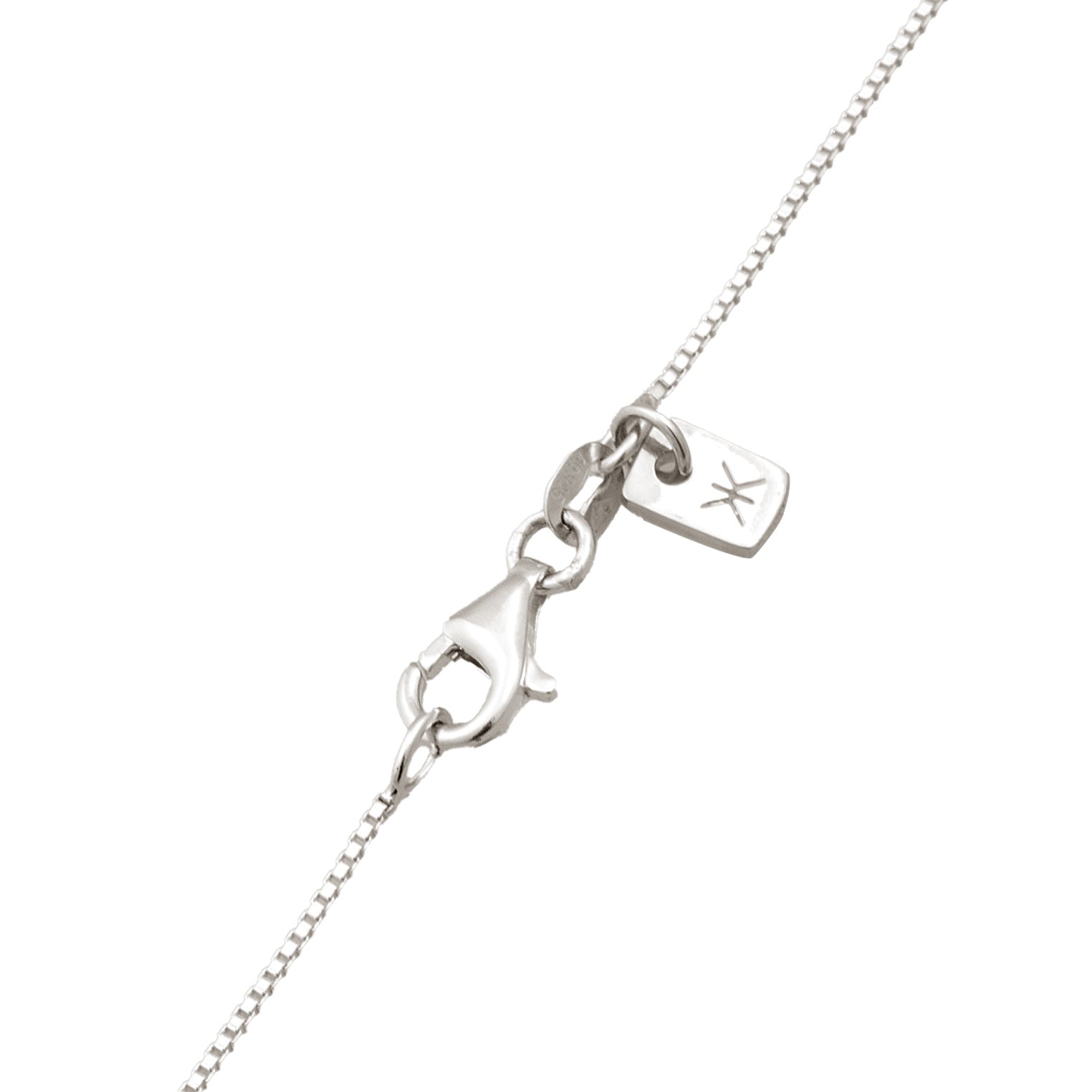 Silber - KUZZOI | Halskette Drop Organic | 925 Sterling Silber