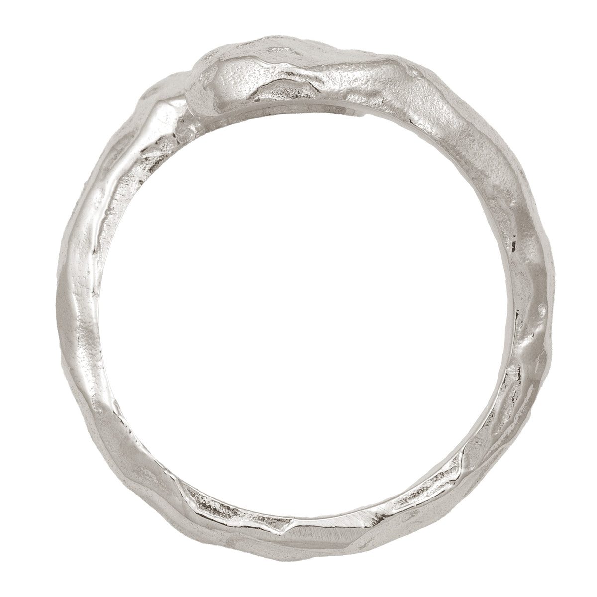 Silber - KUZZOI | Wickelring Organic | 925 Sterling Silber