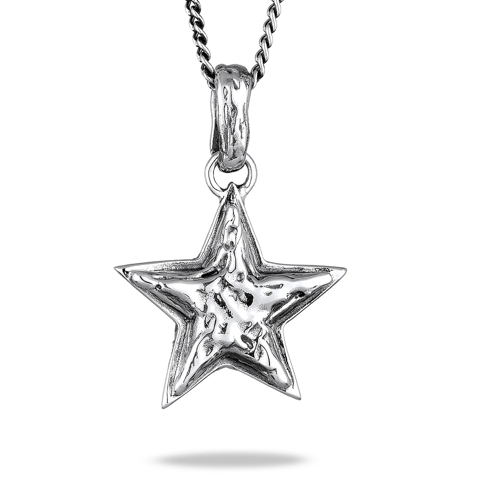 Silber - KUZZOI | Halskette Stern | 925 Sterling Silber