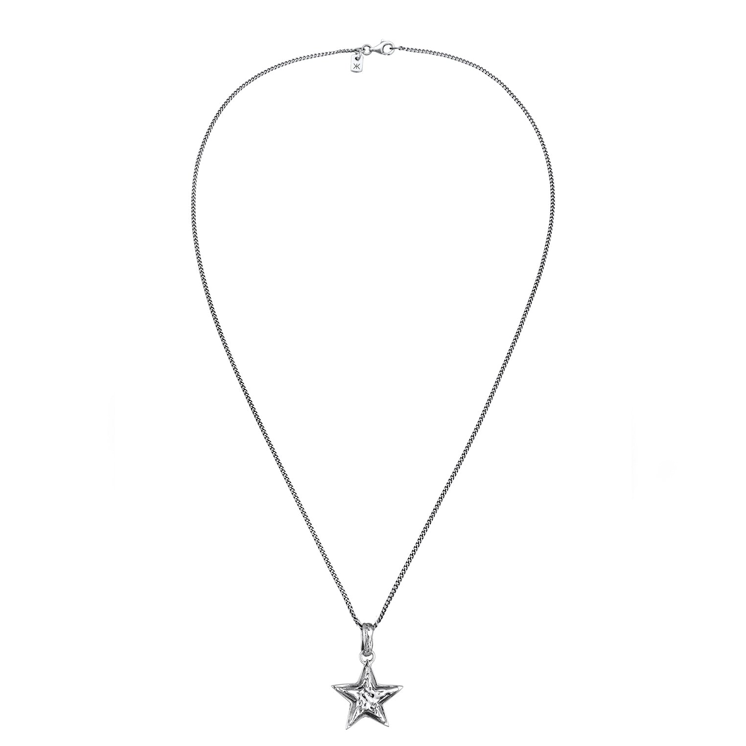 Silber - KUZZOI | Halskette Stern | 925 Sterling Silber