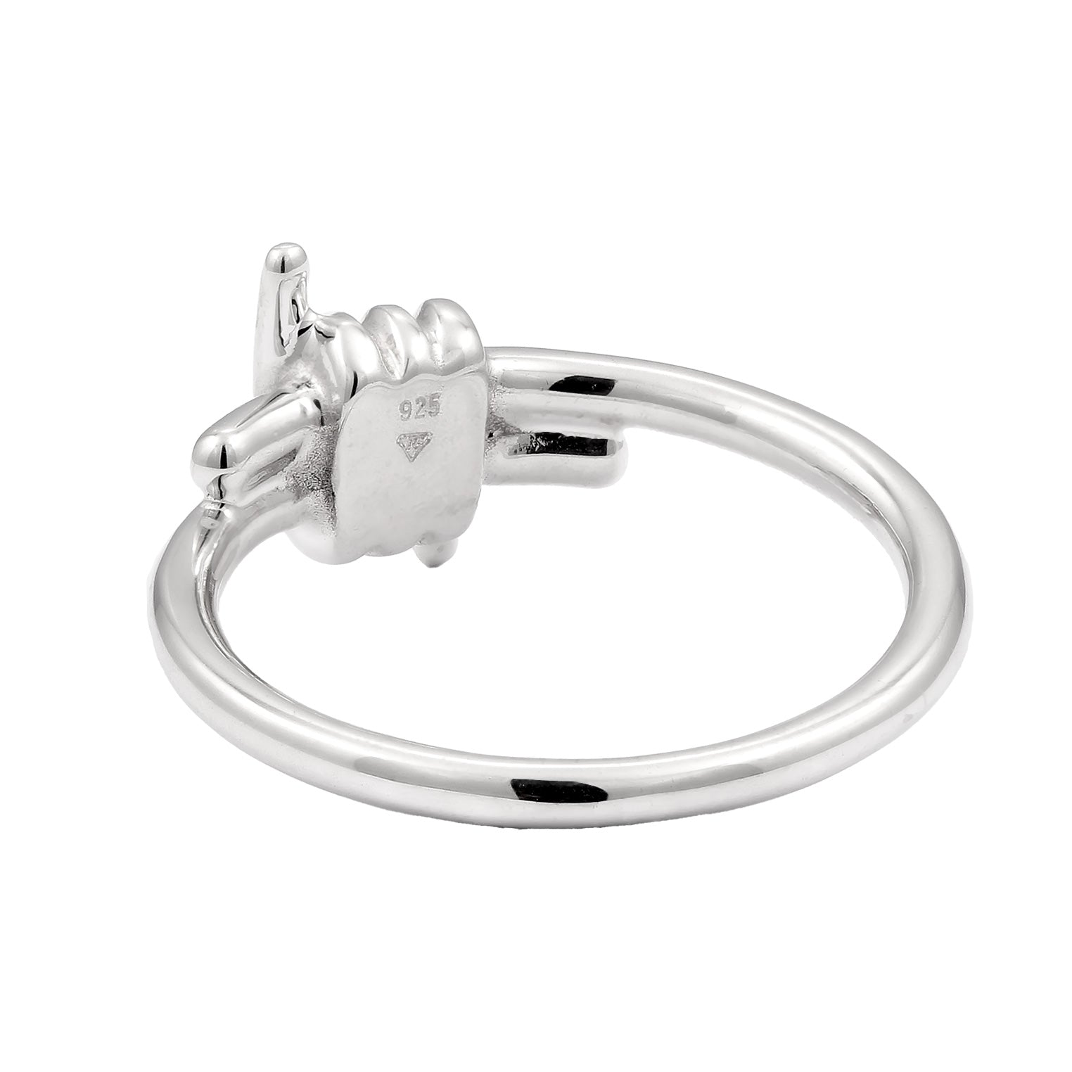 Silber - KUZZOI | Ring Stacheldraht | 925 Sterling Silber