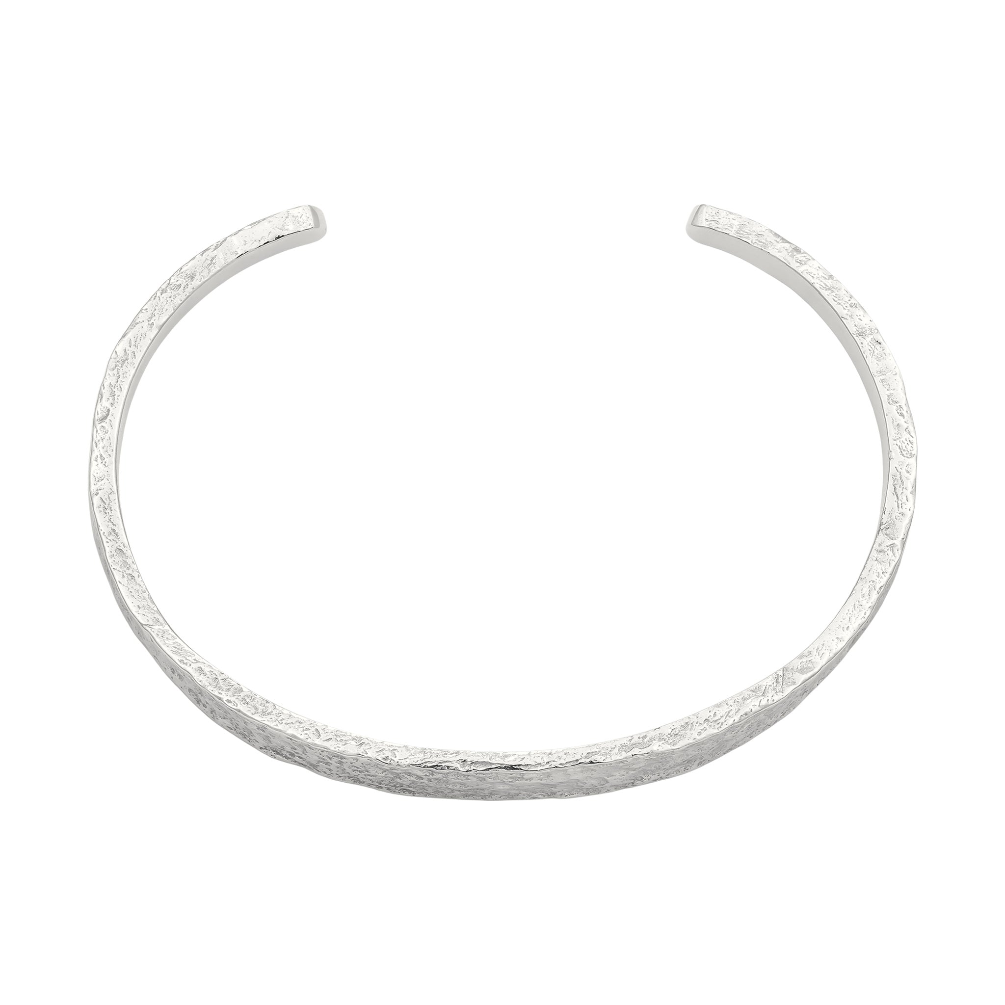 Silber - KUZZOI | Armreif | Used Look | 925 Sterling Silber