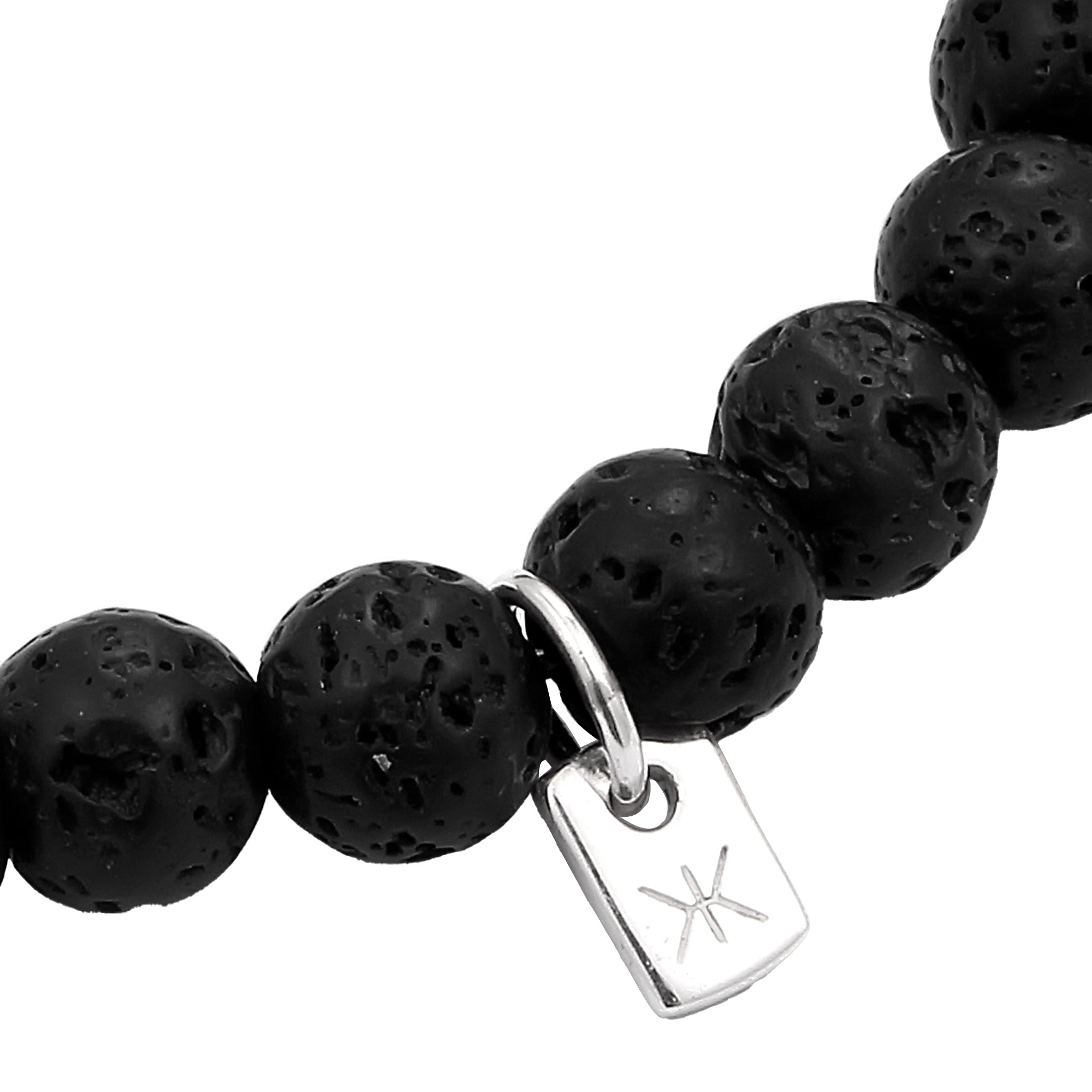 Schwarz - KUZZOI | Armband Kreuz | Mit Kristallen von Swarovski® | 925 Sterling Silber