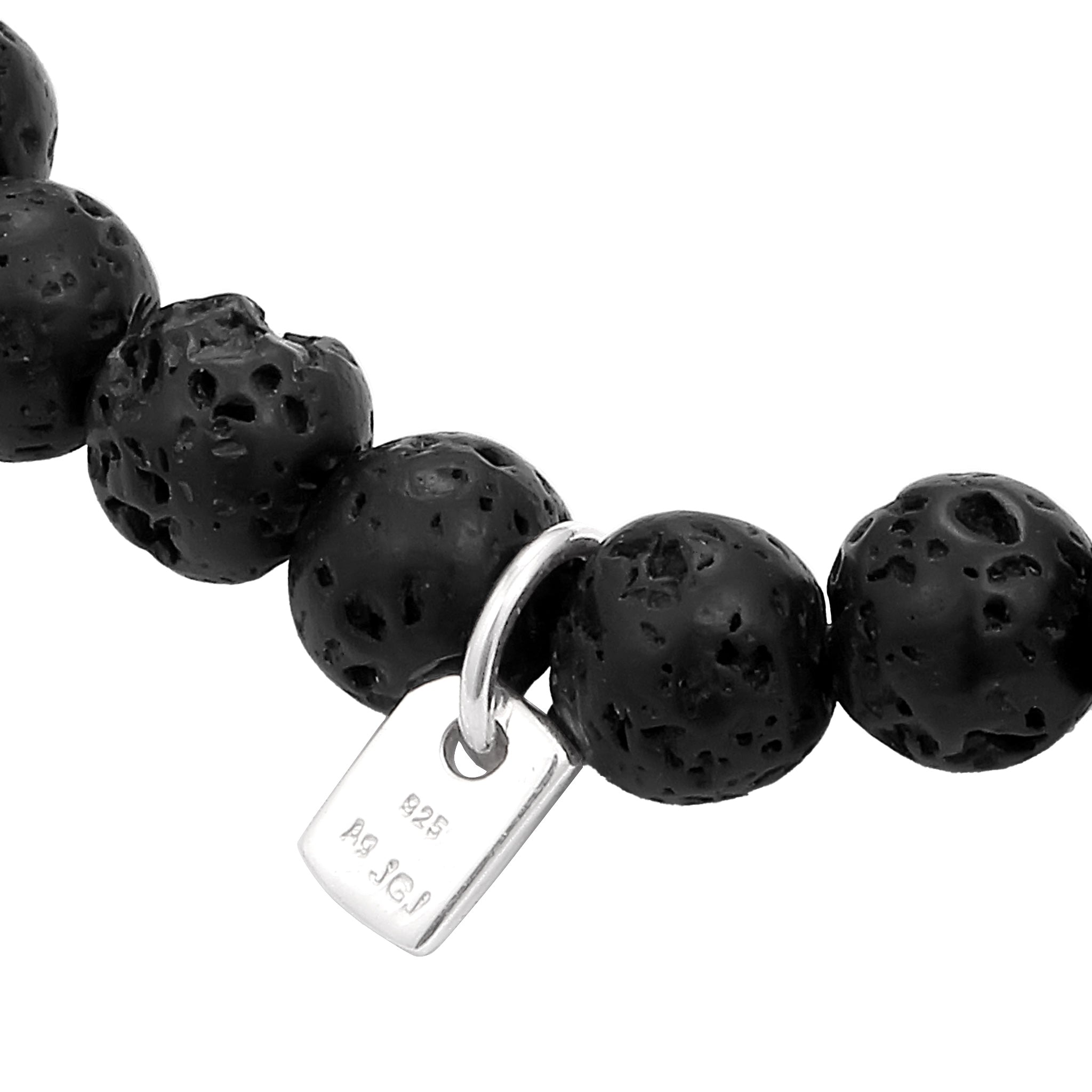 Schwarz - KUZZOI | Armband Kreuz | Mit Kristallen von Swarovski® | 925 Sterling Silber