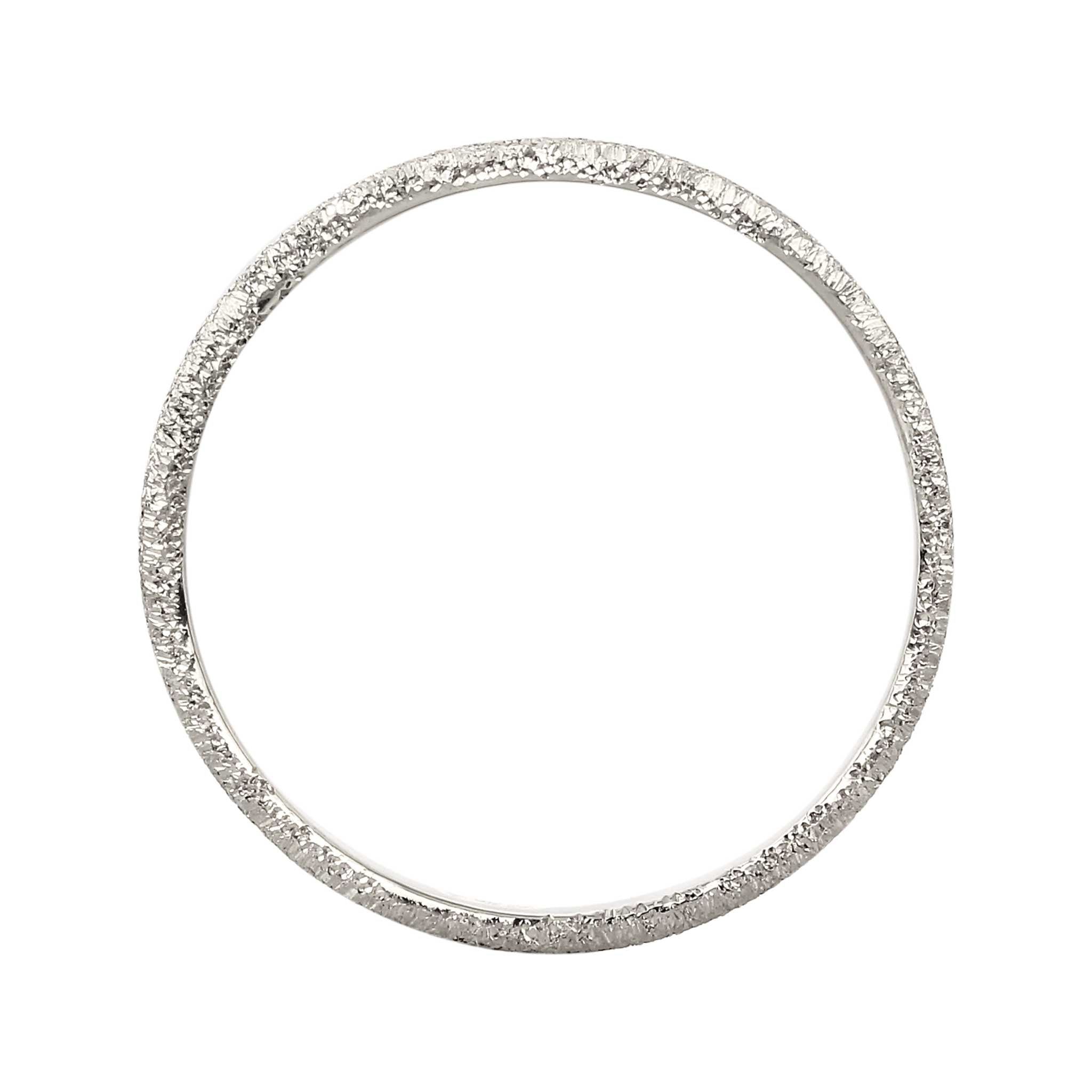 Silber - KUZZOI | Bandring Strukturiert | 925 Sterling Silber
