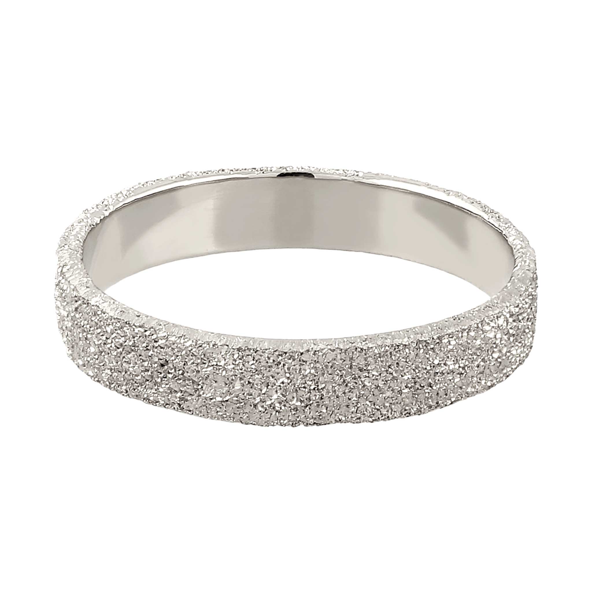Silber - KUZZOI | Bandring Strukturiert | 925 Sterling Silber