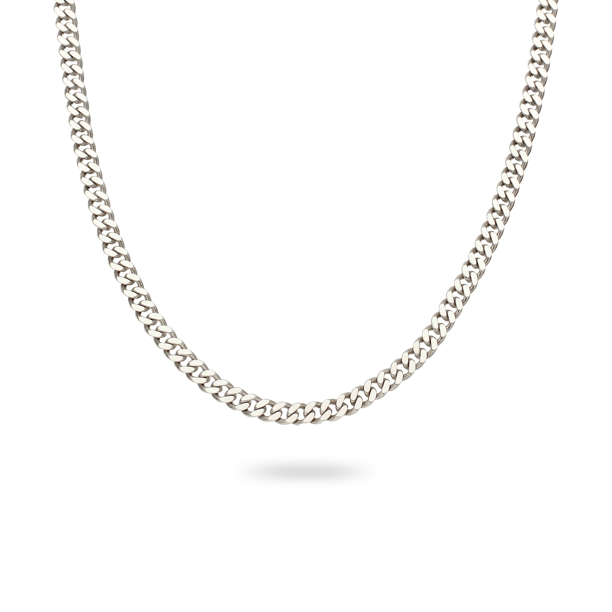 Grau - KUZZOI | Panzer-Halskette Basic | 925 Sterling Silber