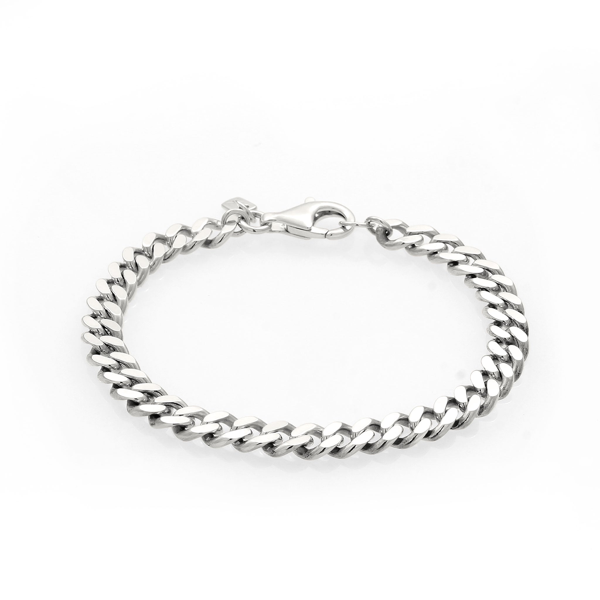 Silber - KUZZOI | Panzer-Armband | 925 Sterling Silber