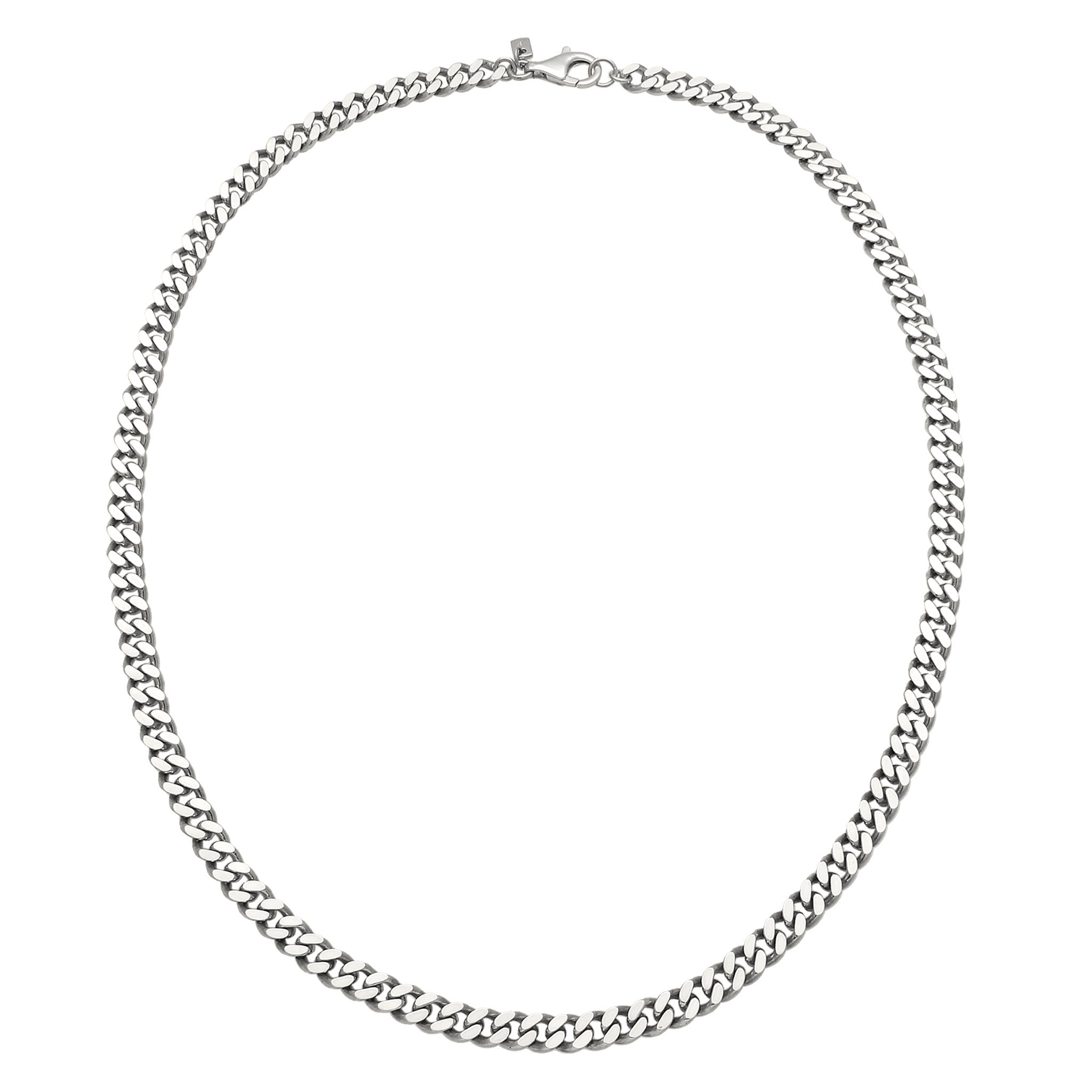 Silber - KUZZOI | Panzer-Halskette | 925 Sterling Silber