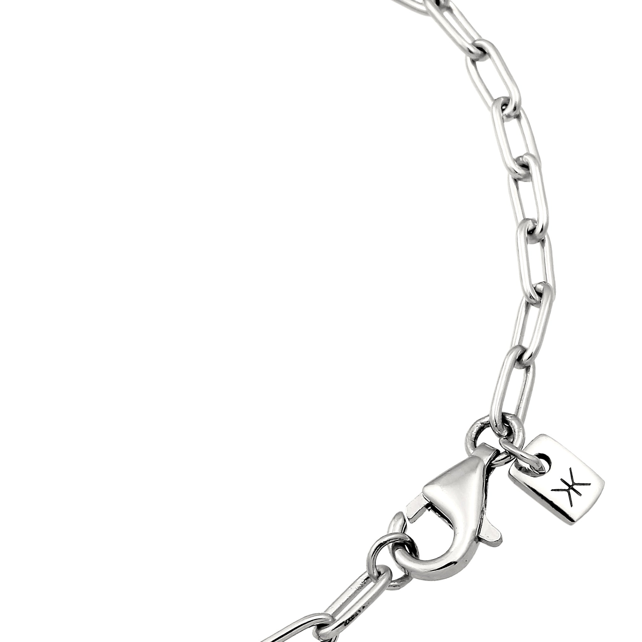 Silber - KUZZOI | Glieder-Armband Basic | 925 Sterling Silber