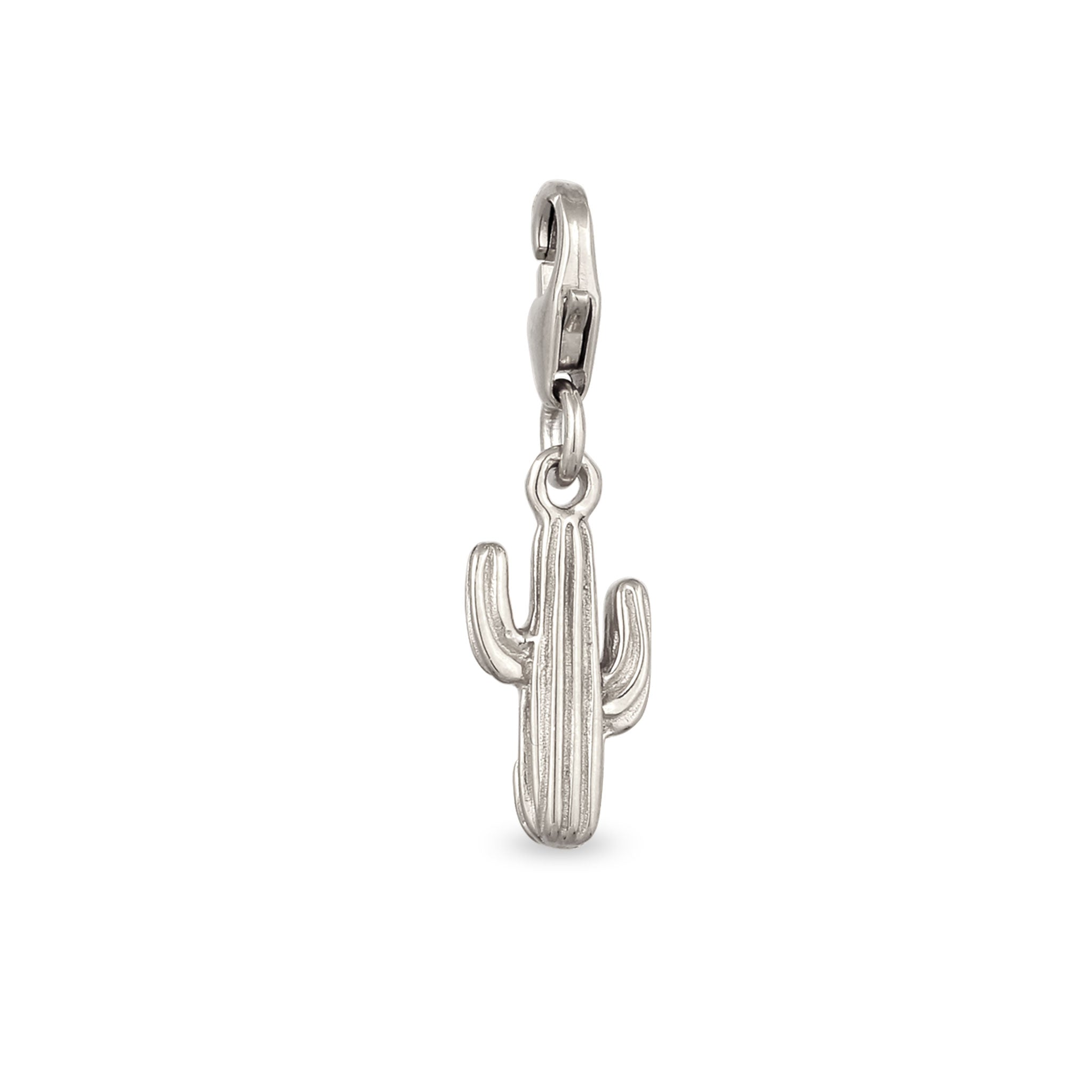 Silber - KUZZOI | Charm Kaktus | 925 Sterling Silber